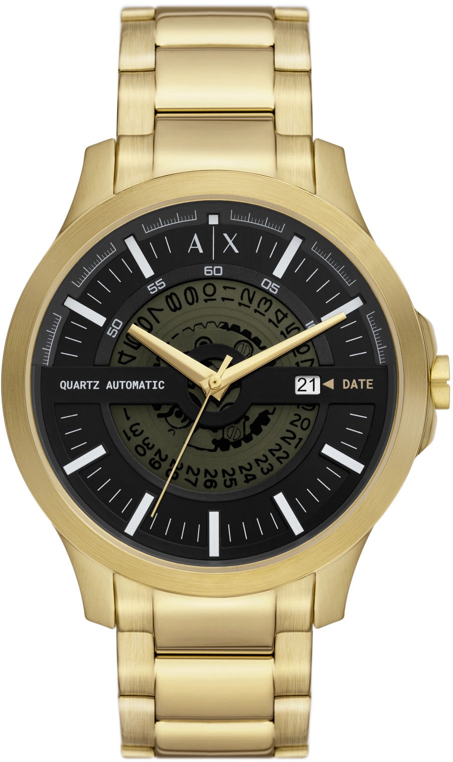 Automatikuhr »AX2443«, Armbanduhr, Herrenuhr, Mechanische Uhr, Datum, analog