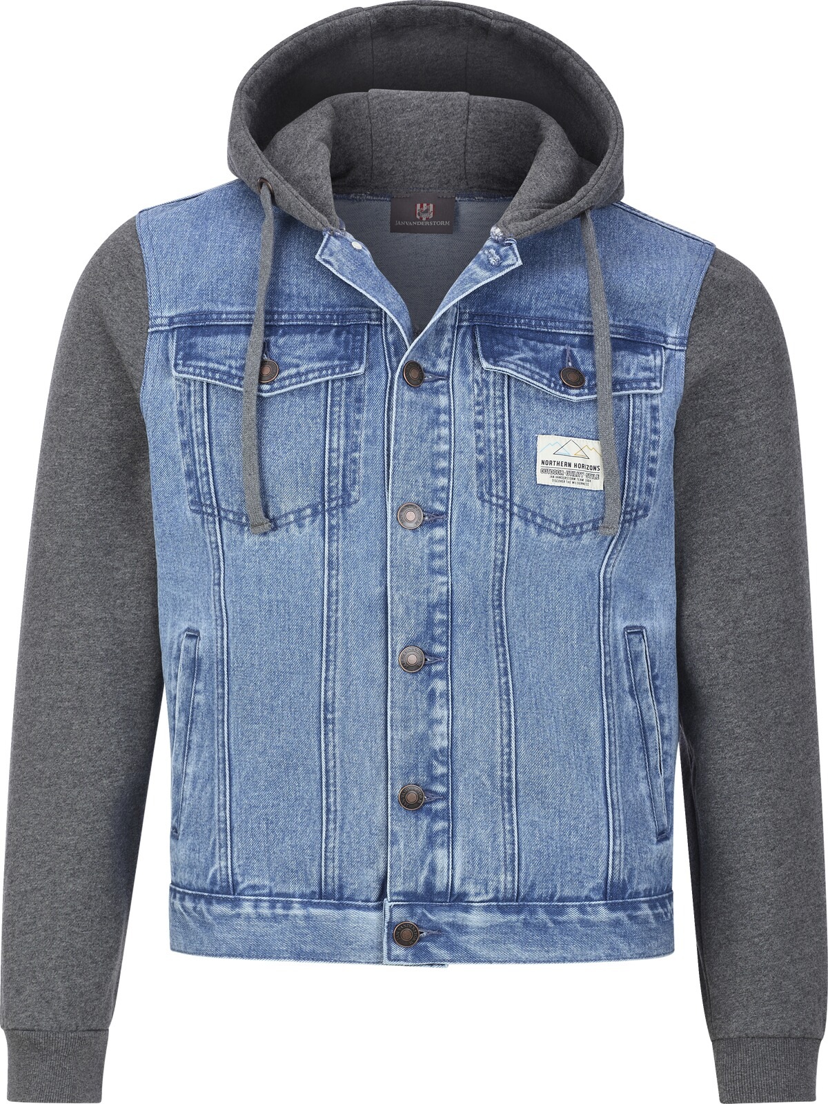 Thumbnail - Jan Vanderstorm Jeansjacke "Jeansjacke INGMARK"
