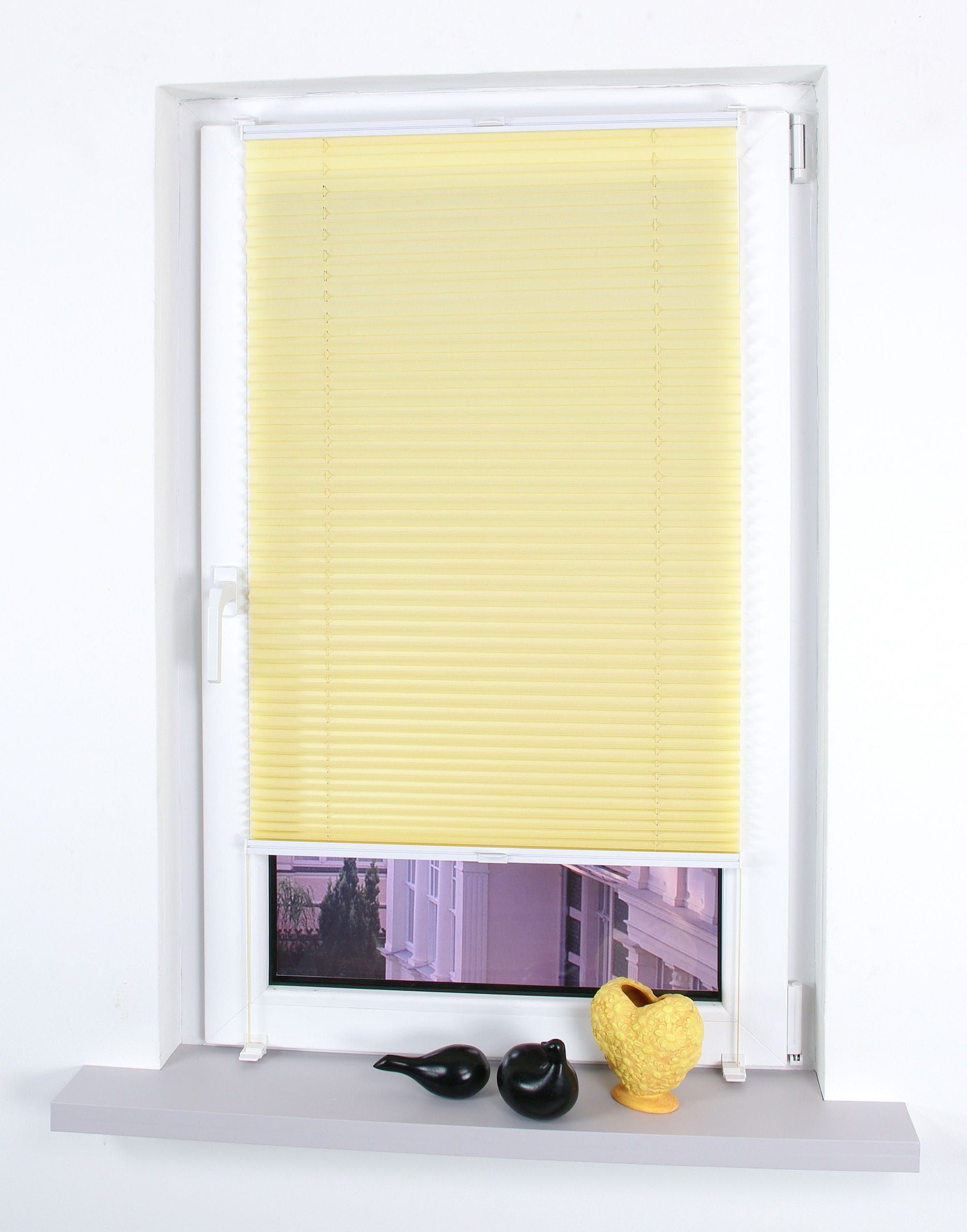 Liedeco Plissee "Klemmfix Plissee YOUNG COLOURS" Lichtschutz ohne Bohren in günstig online kaufen