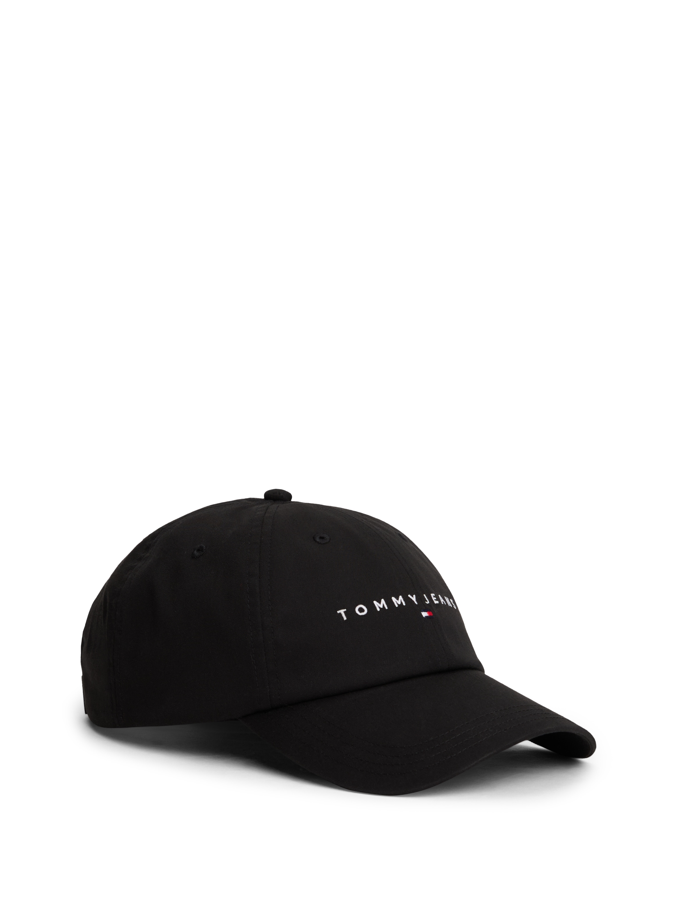Tommy Jeans Baseball Cap »TJW LINEAR LOGO 6 PANEL CAP« mit Logostickerei UNISEX