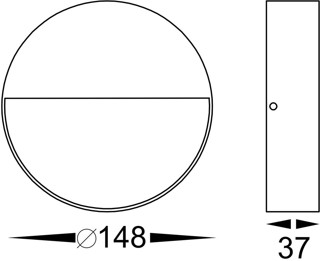 Havit Lighting LED Wandleuchte »VIRSMA«, 1 flammig, Leuchtmittel LED-Modul | LED fest integriert