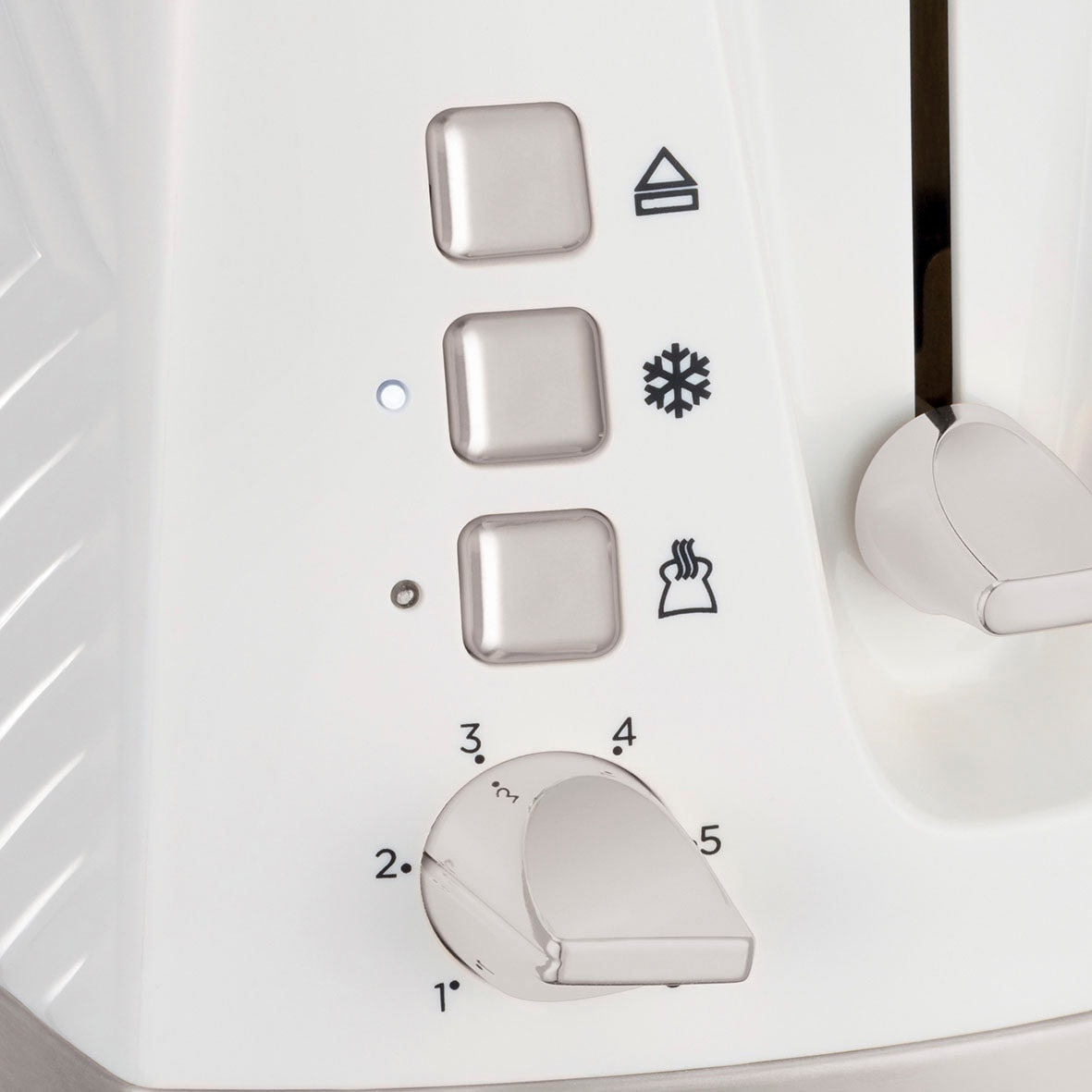 RUSSELL HOBBS Toaster »Groove 26391-56«, 2 lange Schlitze, für 2 Scheiben, 850 W, weiß, 850 Watt - 6 Bräunungsstufen