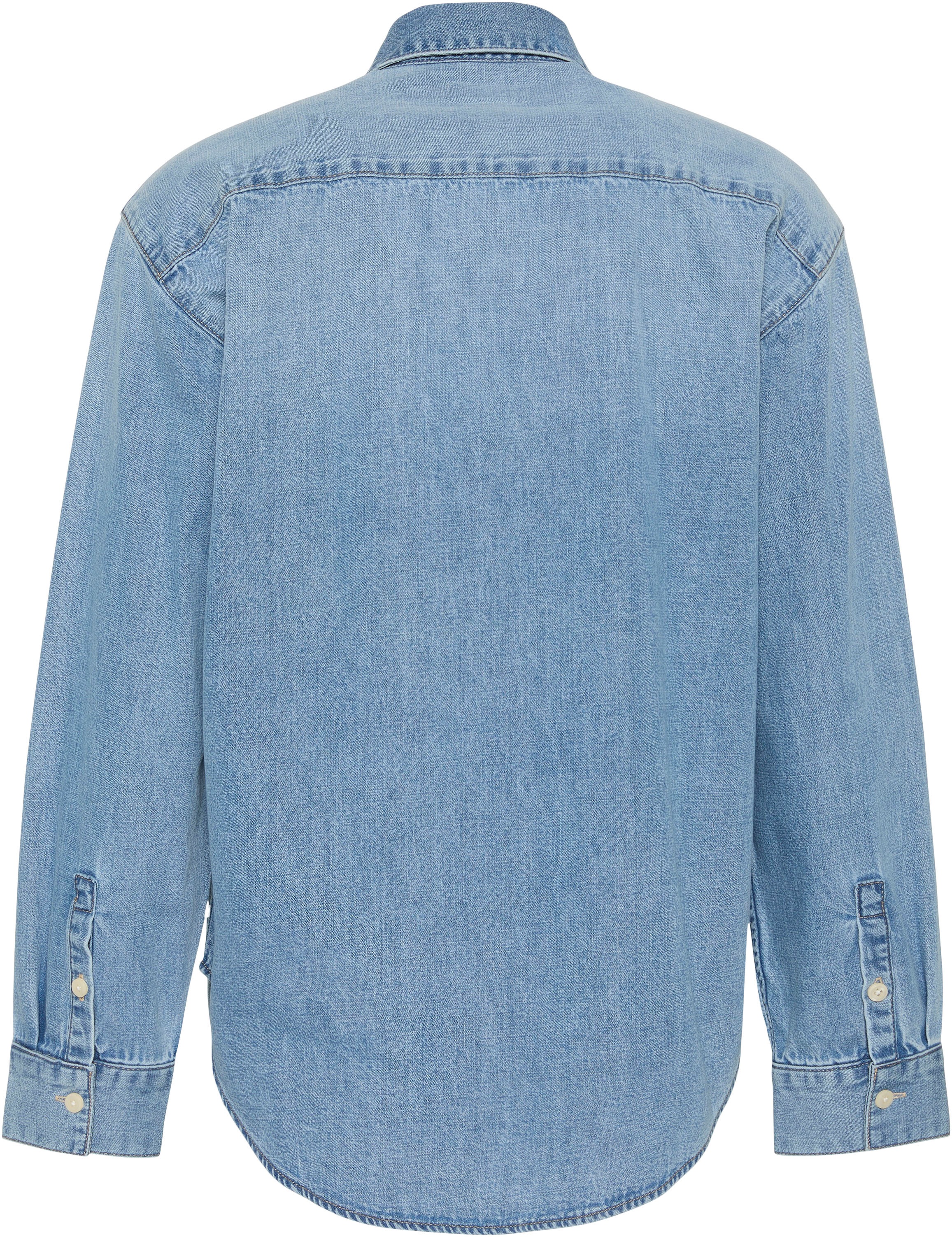 Calvin Klein Jeans Jeansbluse "OVERSIZED SHIRT VINTAGE BELL" Oversize fit m günstig online kaufen