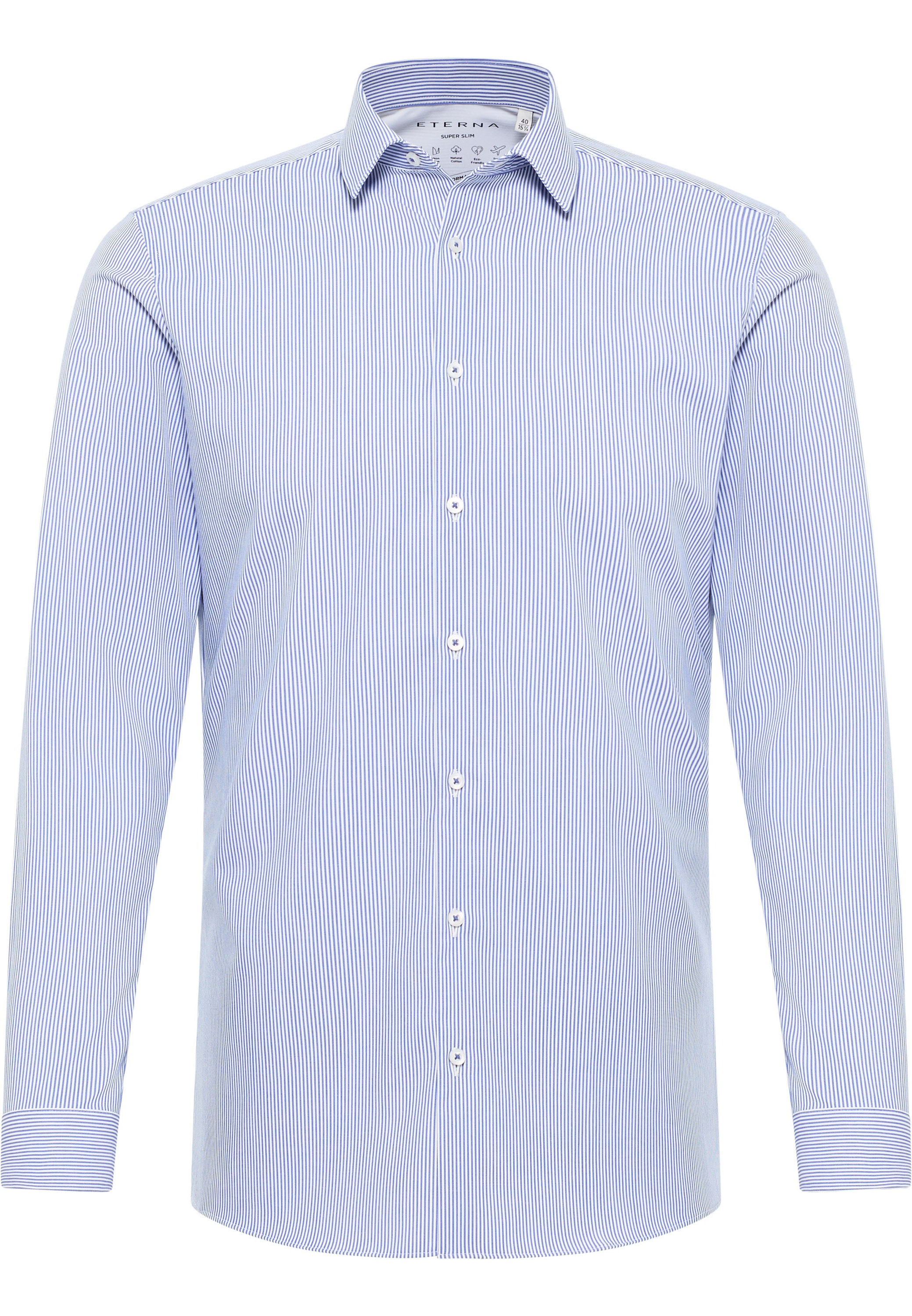 Eterna Langarmhemd »SUPER SLIM«, NON IRON (bügelfrei)
