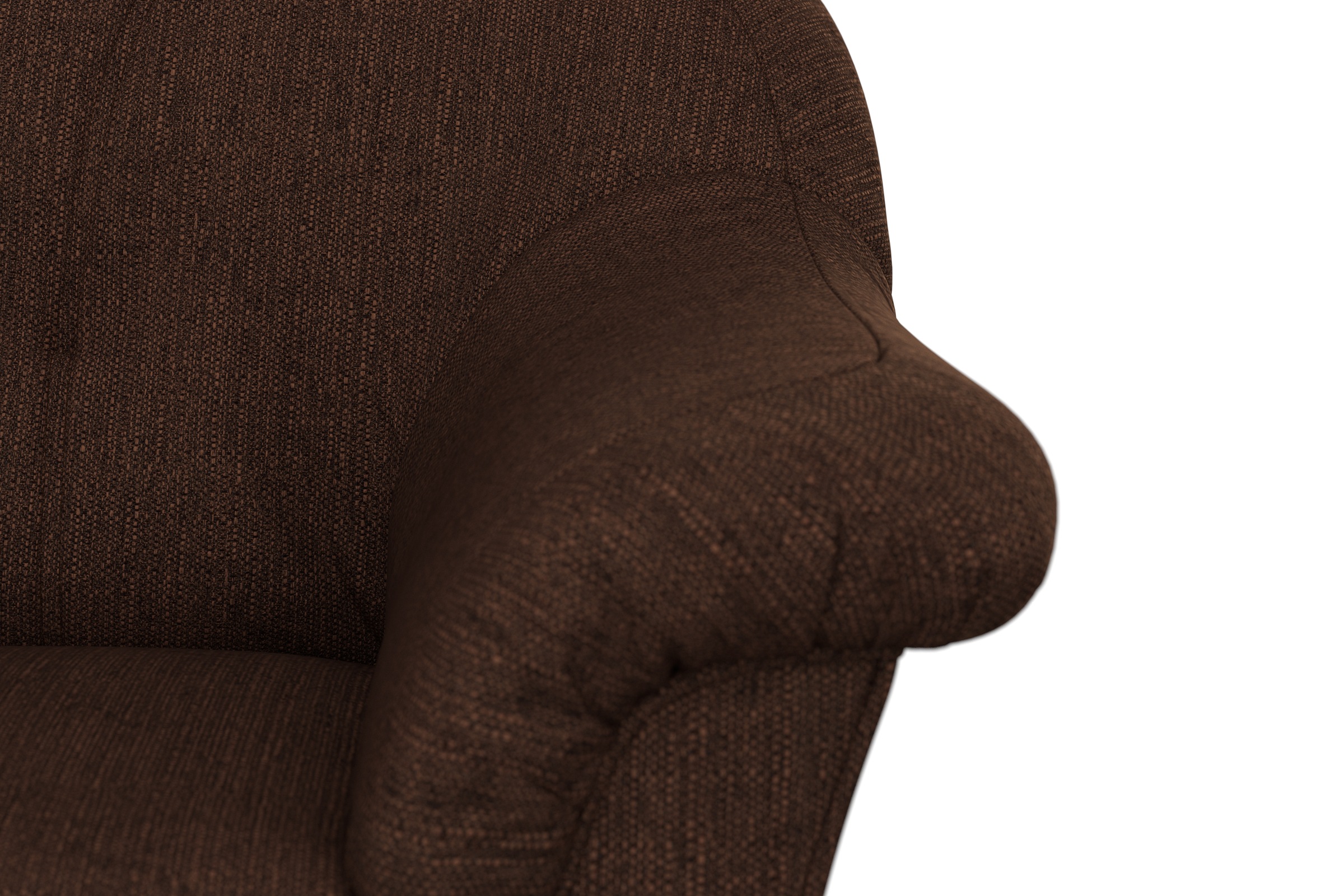 DOMO collection Ecksofa »Pegnitz, elegante Rückensteppung, kompakte Stellmaße 238/141cm, L-Form«, wahlweise mit Bettfunktion