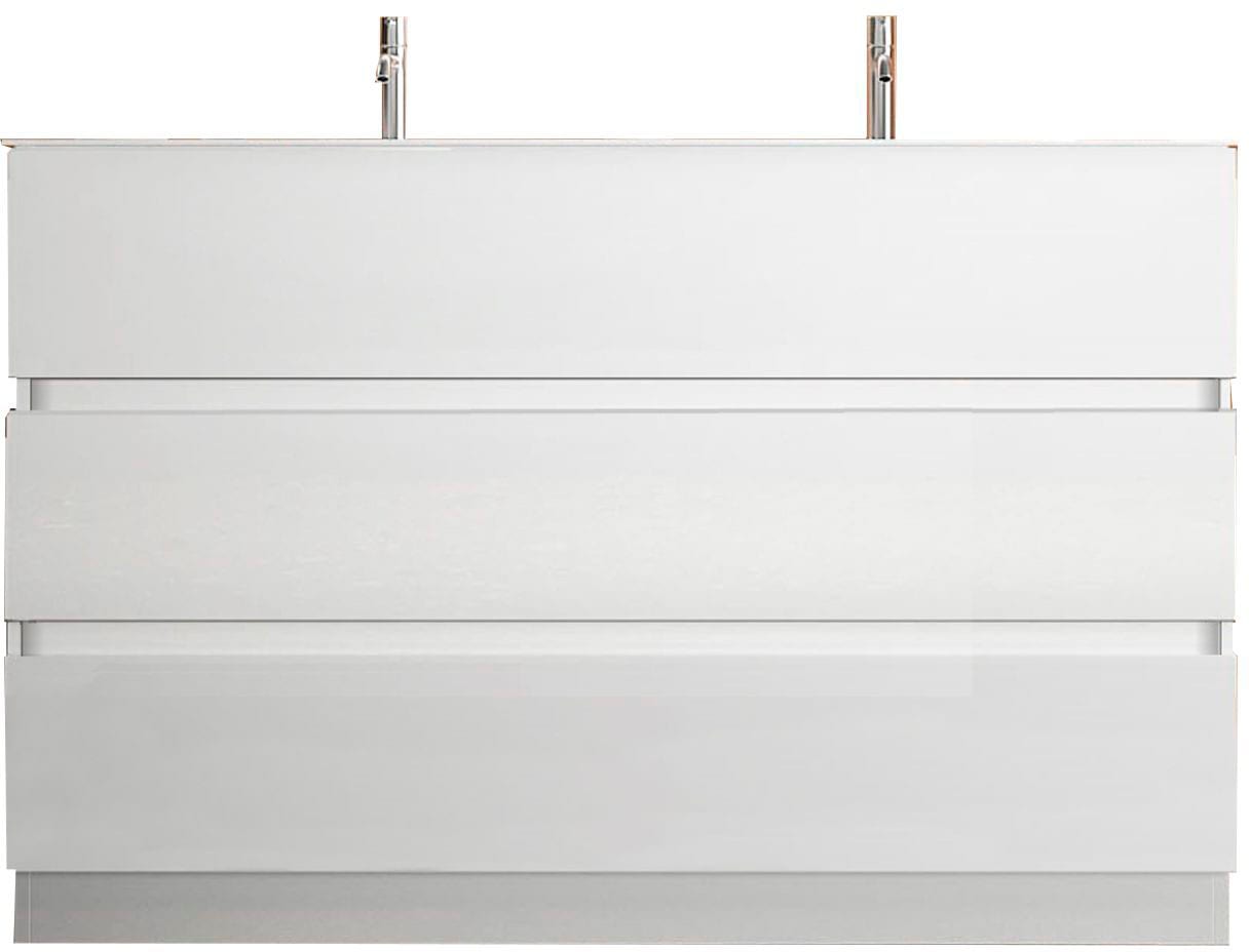 welltime Doppelwaschtisch "Start, Breite 120 cm, 2 bzw. 3 Schubkästen" Badm günstig online kaufen