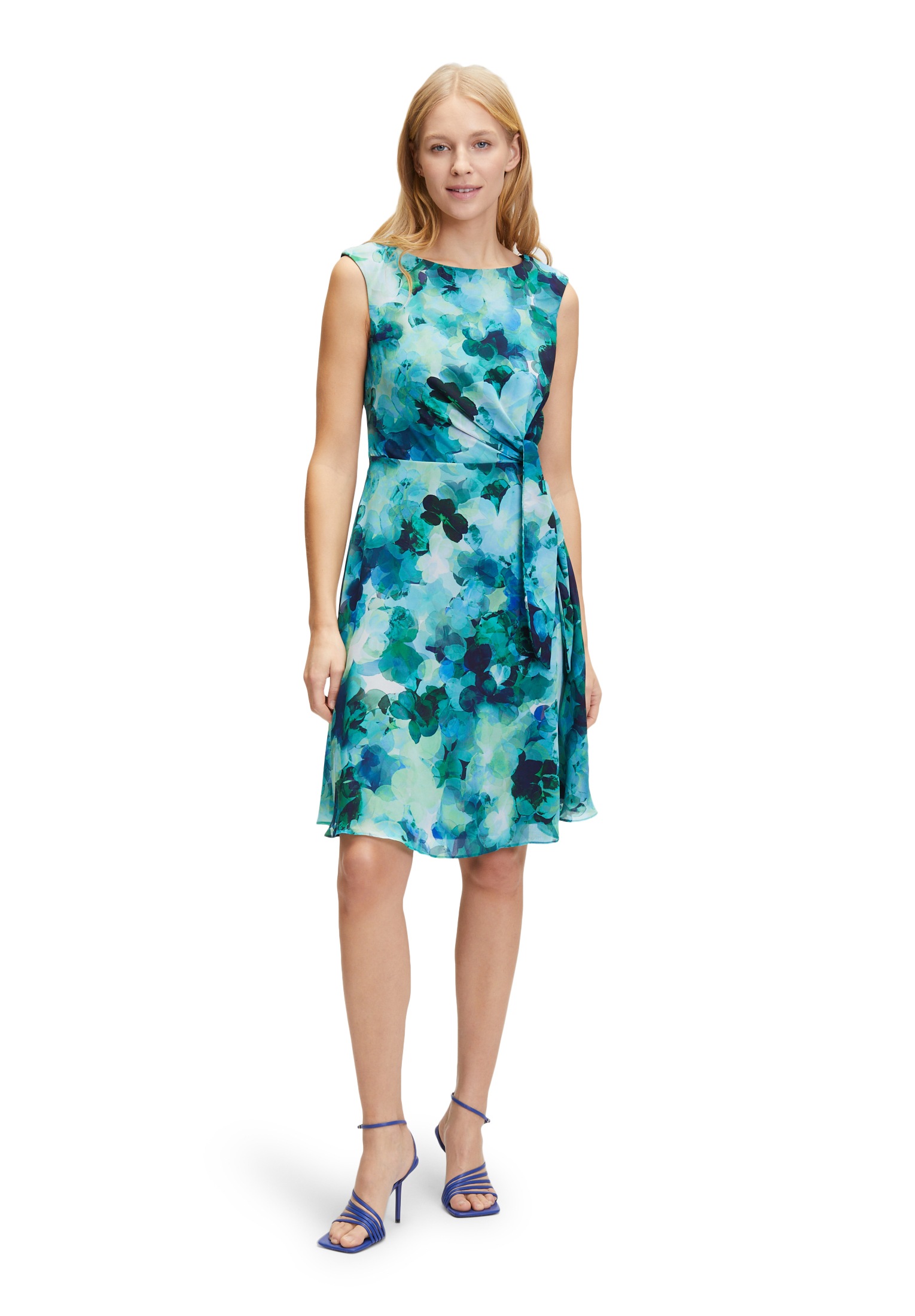 Vera Mont Cocktailkleid »Vera Mont Cocktailkleid mit Bindegürtel«, Druck