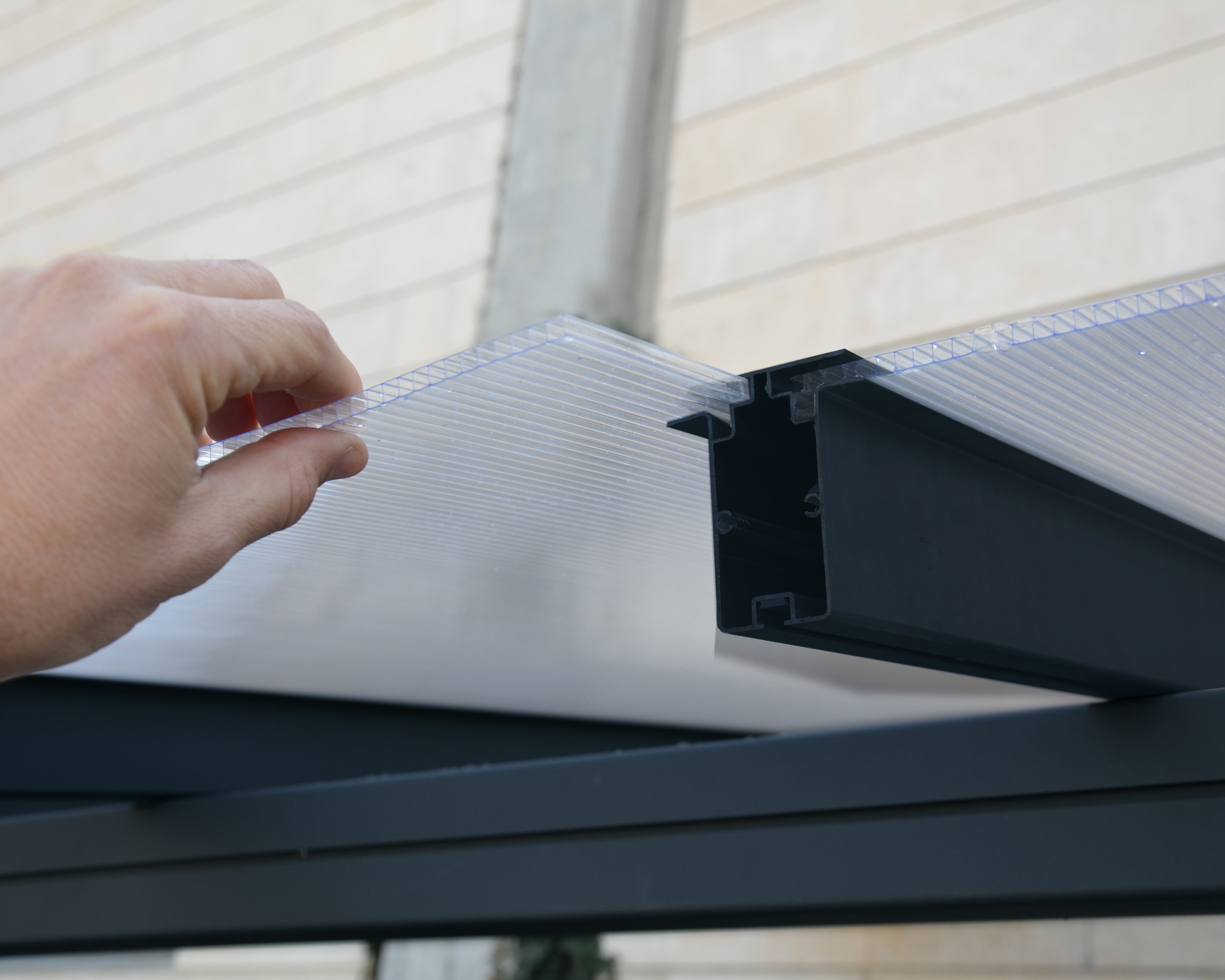 Palram - Canopia Terrassendach "Sierra Alu Terrassenüberdachung", einfache günstig online kaufen
