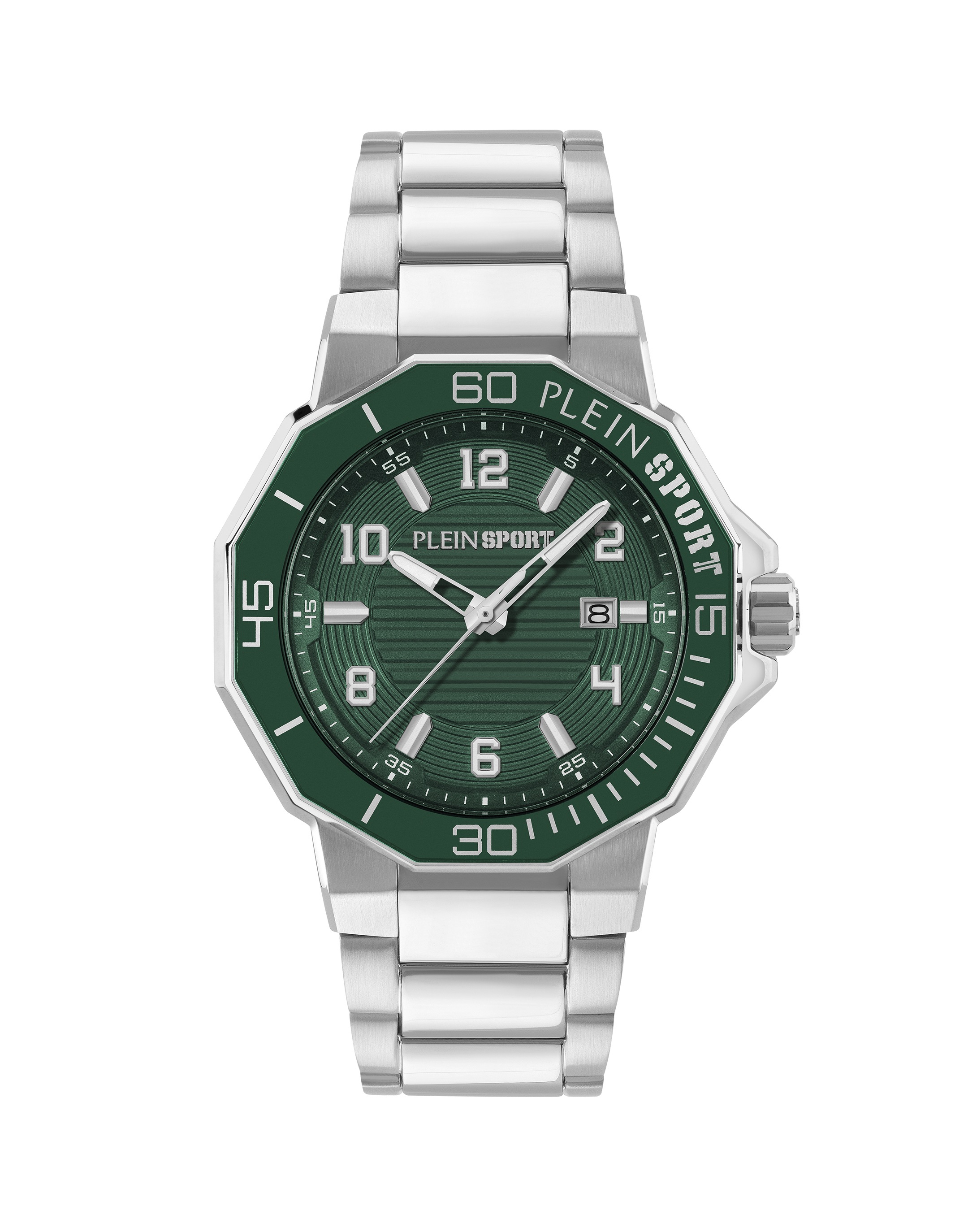 PLEIN SPORT Herren Luxusuhr "Titan", grün, Armbanduhren