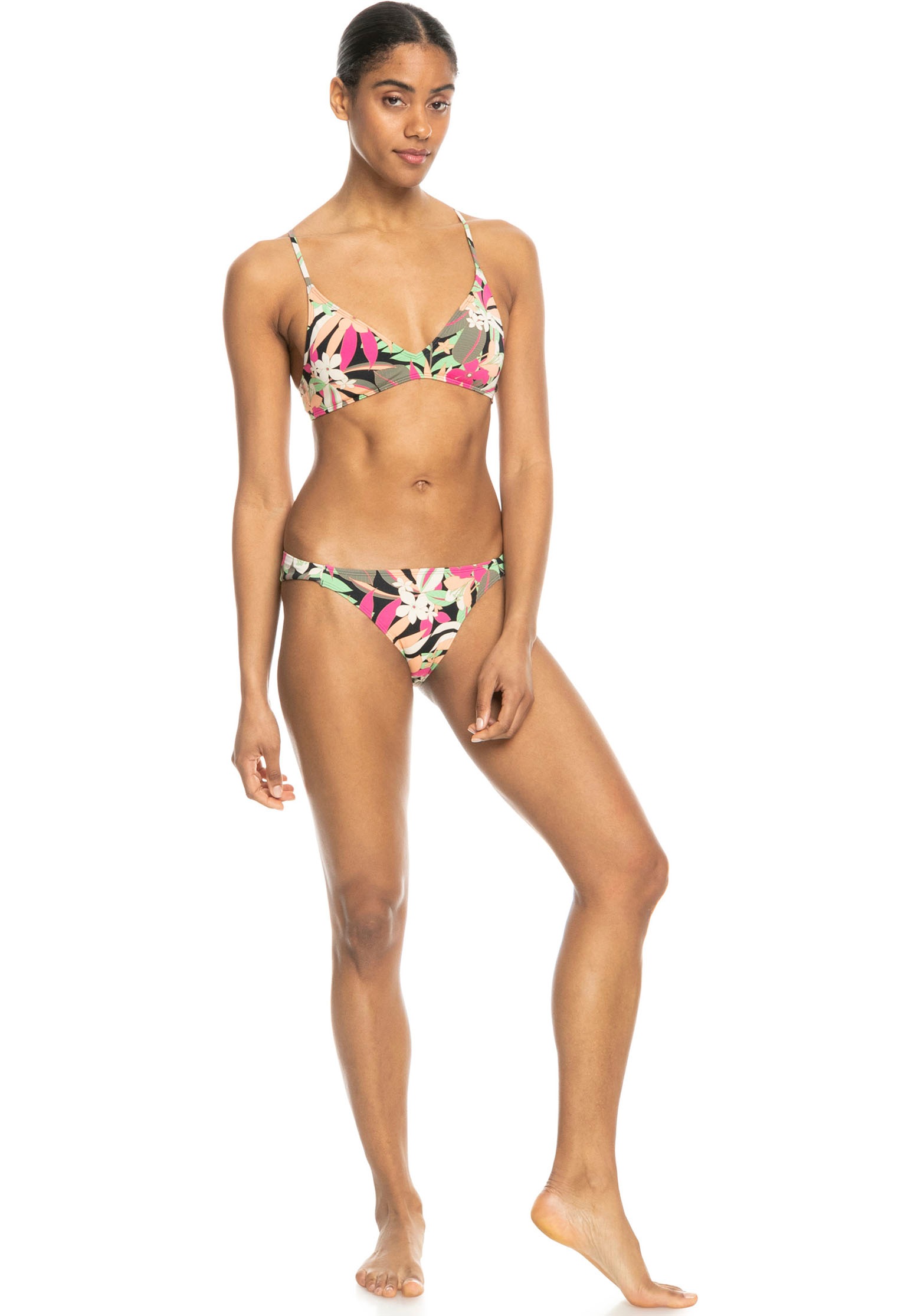 Roxy Push-Up-Bikini »BEACH CLASHORT SLEEVEICS  KVJ8«, (2 St.)