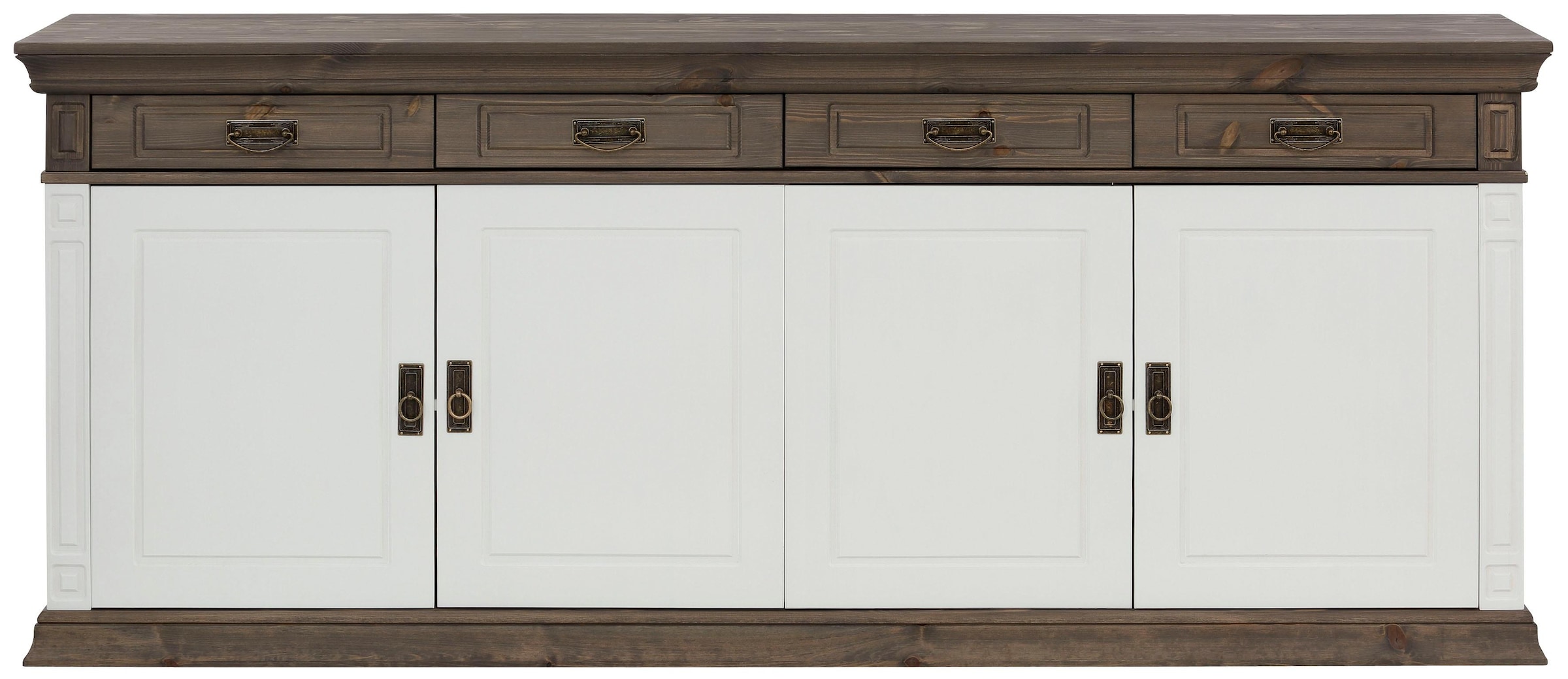 Home affaire Sideboard »Vinales«, im klassischen Landhausstil, Breite 204 cm