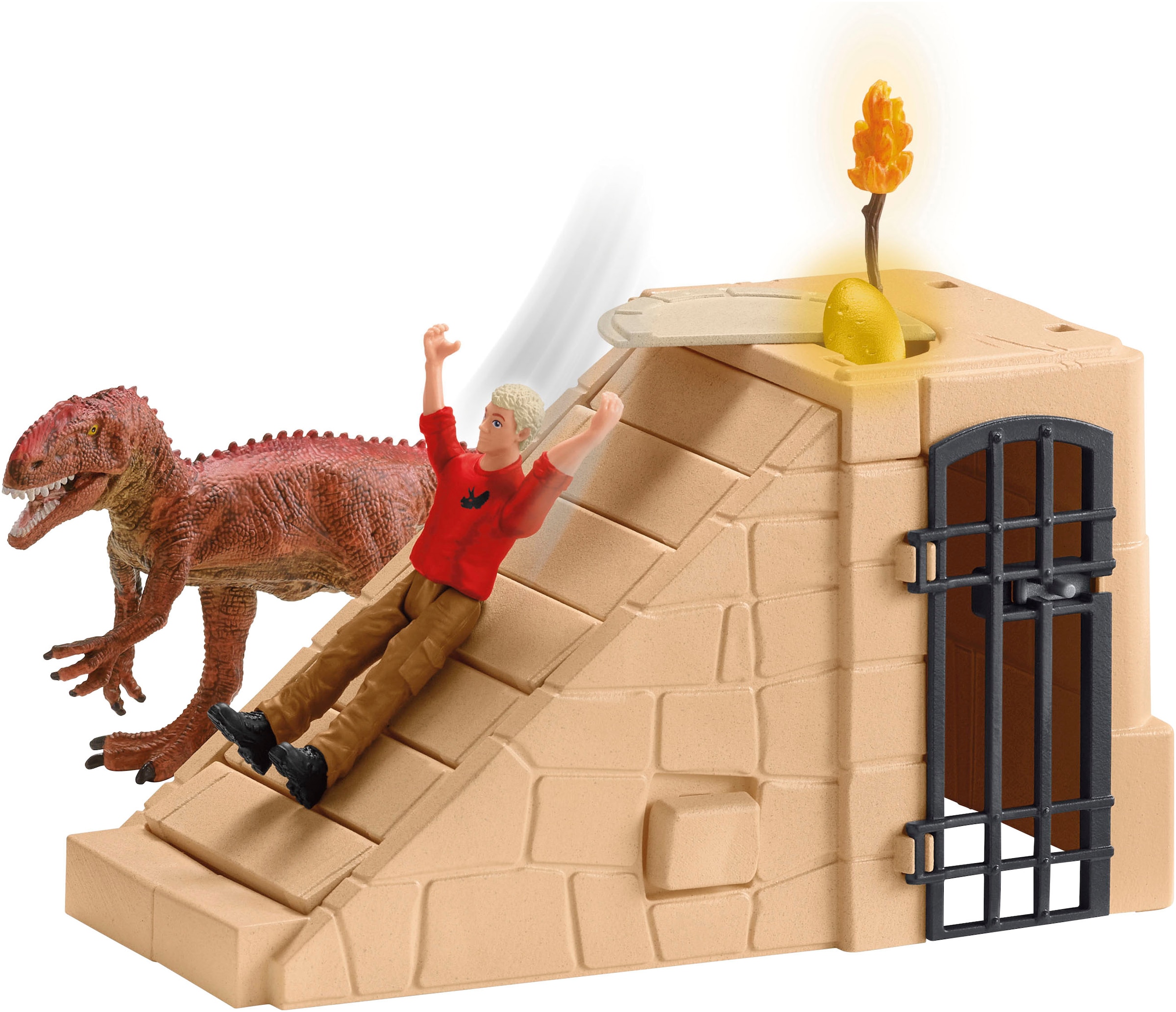 Schleich® Spielwelt »DINOSAURS, Dino Tempel-Eroberung Mega-Set (42656)«