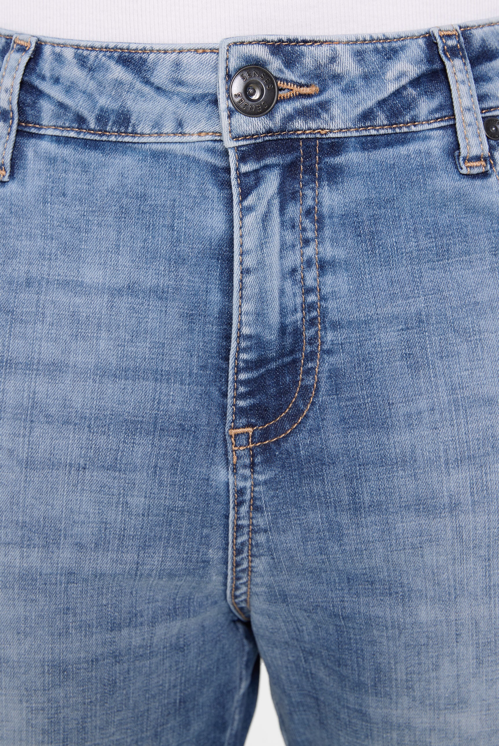 SENSES.THE LABLE Regular-fit-Jeans, mit verkürztem Bein