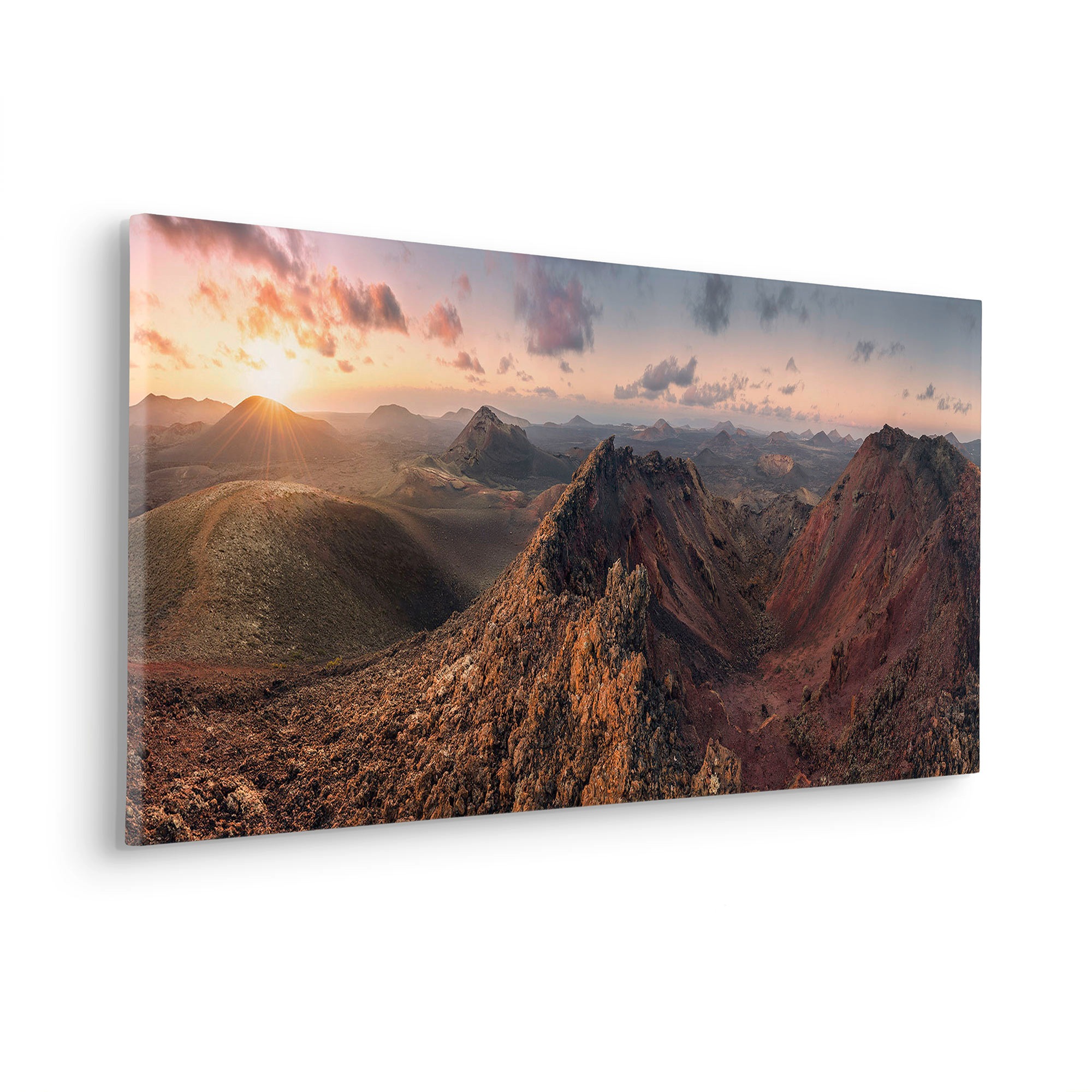 Komar Leinwandbild "Primeval Days - Größe 90 x 40 cm", Baum-Blätter-Natur-B günstig online kaufen