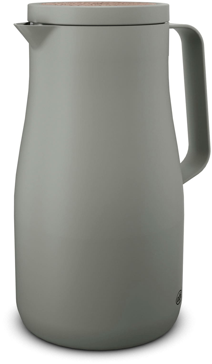 Alfi Isolierkanne »STUDIO TEA, aus doppelwandigem Edelstahl«, 1 l, (1 St.), 12h heiß & 24h kalt, ergonomischer Griff, große Öffnung