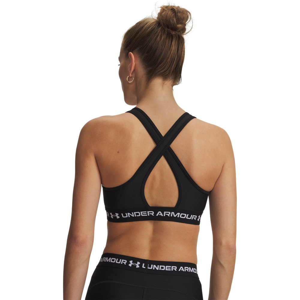 Under Armour Sport-BH "CROSSBACK MID BRA" elastischer Materialmix mit 13% E günstig online kaufen