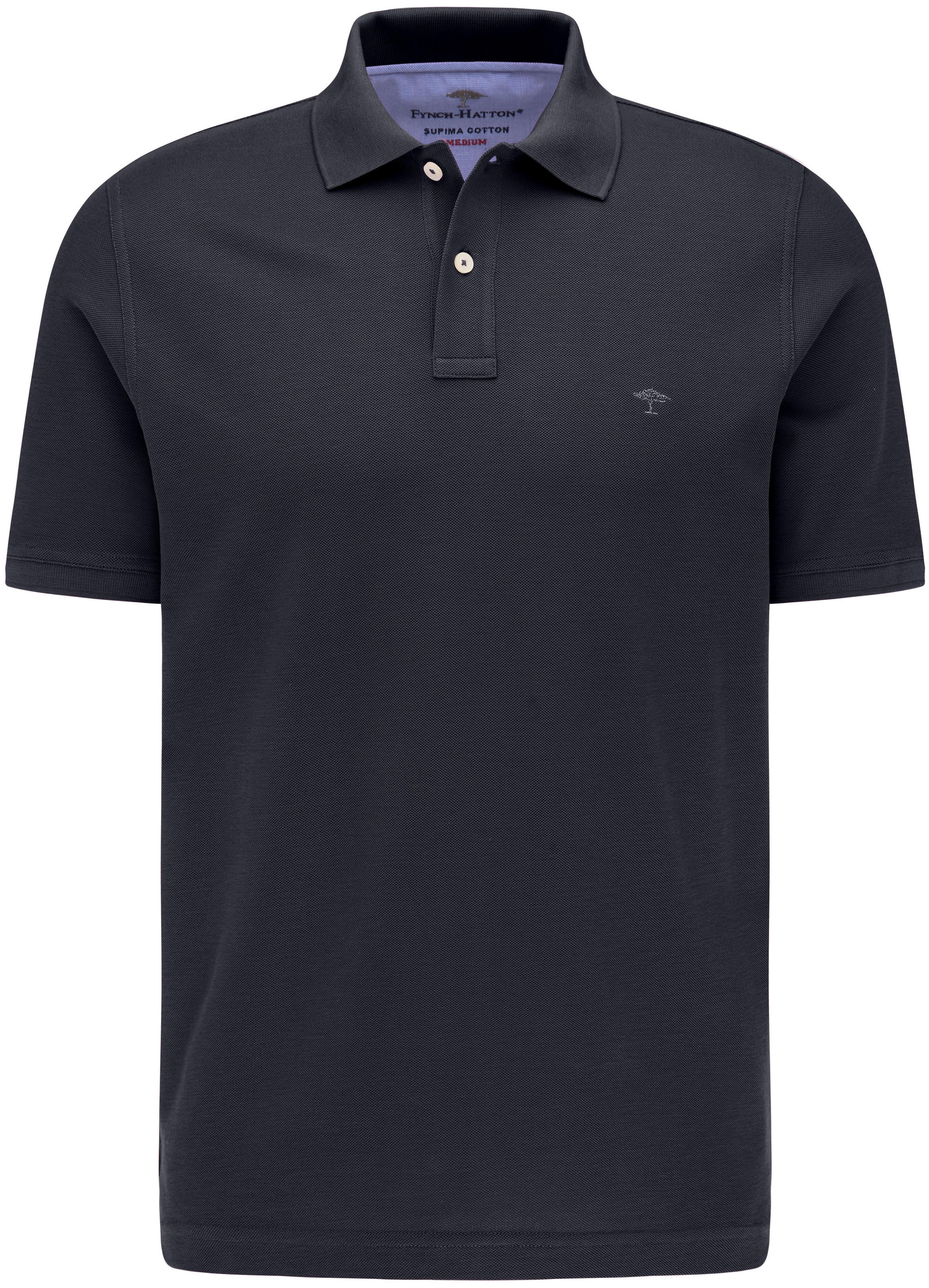 FYNCH-HATTON Poloshirt normale Passform, mit 2-Knopf-Polokragen, aus Baumwo günstig online kaufen