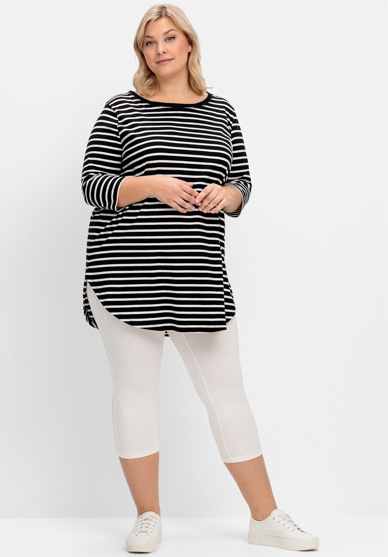 Sheego Longshirt "Longshirt", 1 Stk. günstig online kaufen