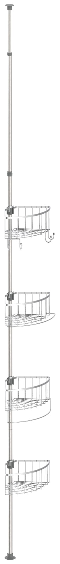 Duschregal »Teleskop«, höhenverstellbar, 4 abnehmbare Körbe, Edelstahl, leichte Montage