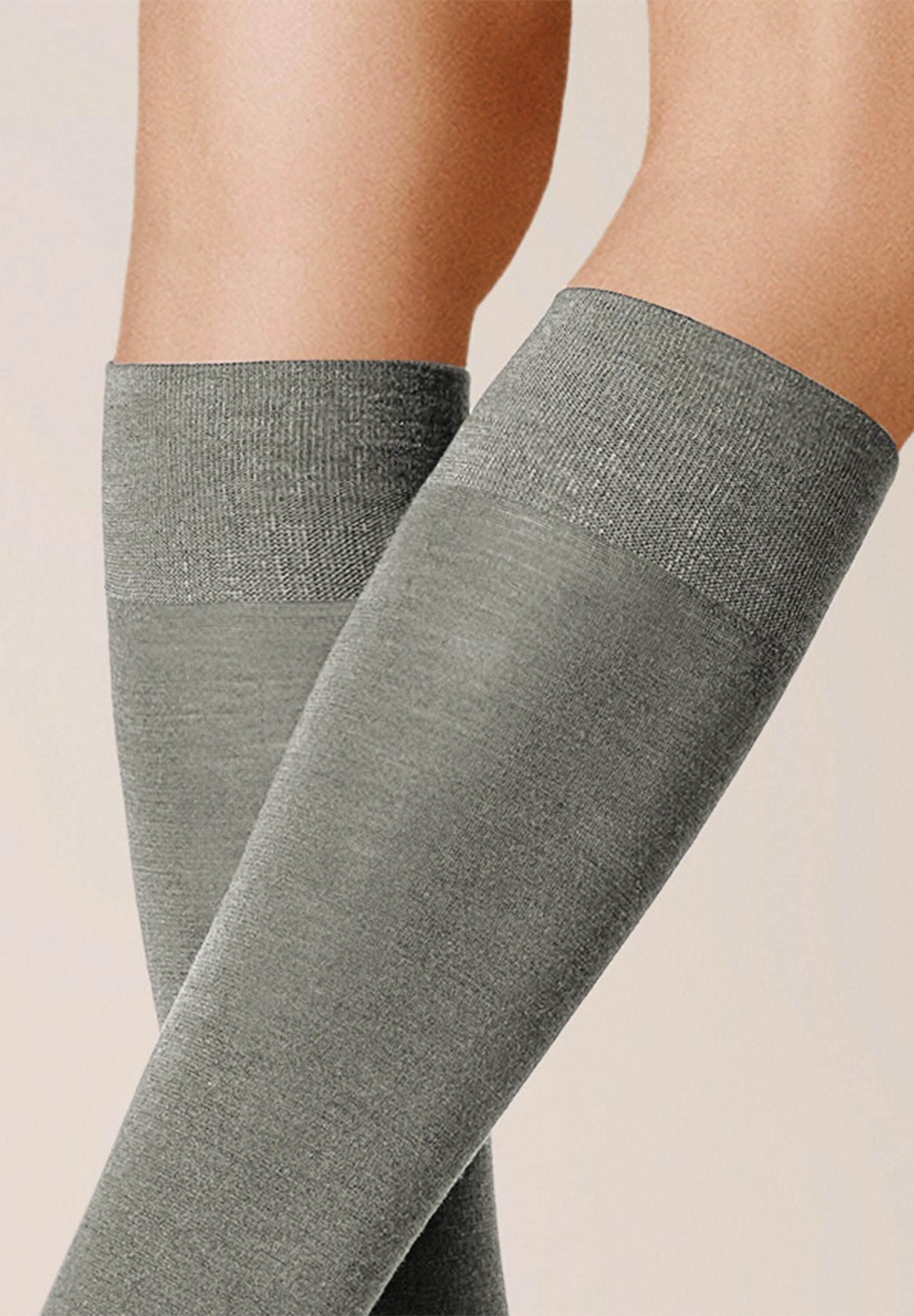 KUNERT Kniestrümpfe »Kniestrumpf Sensual Cotton«