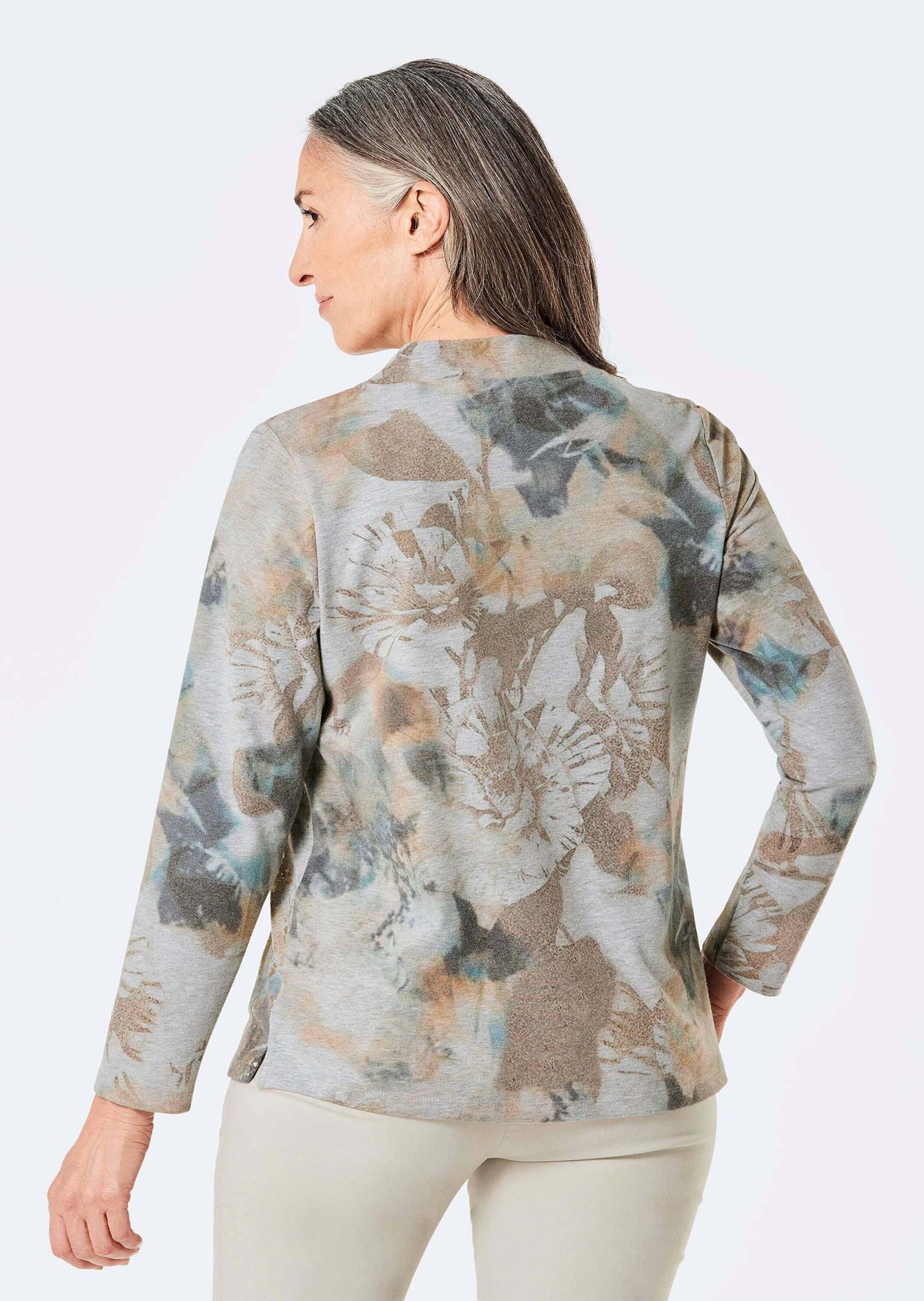 GOLDNER Kurzarmshirt »Sweatshirt Sweatshirt«