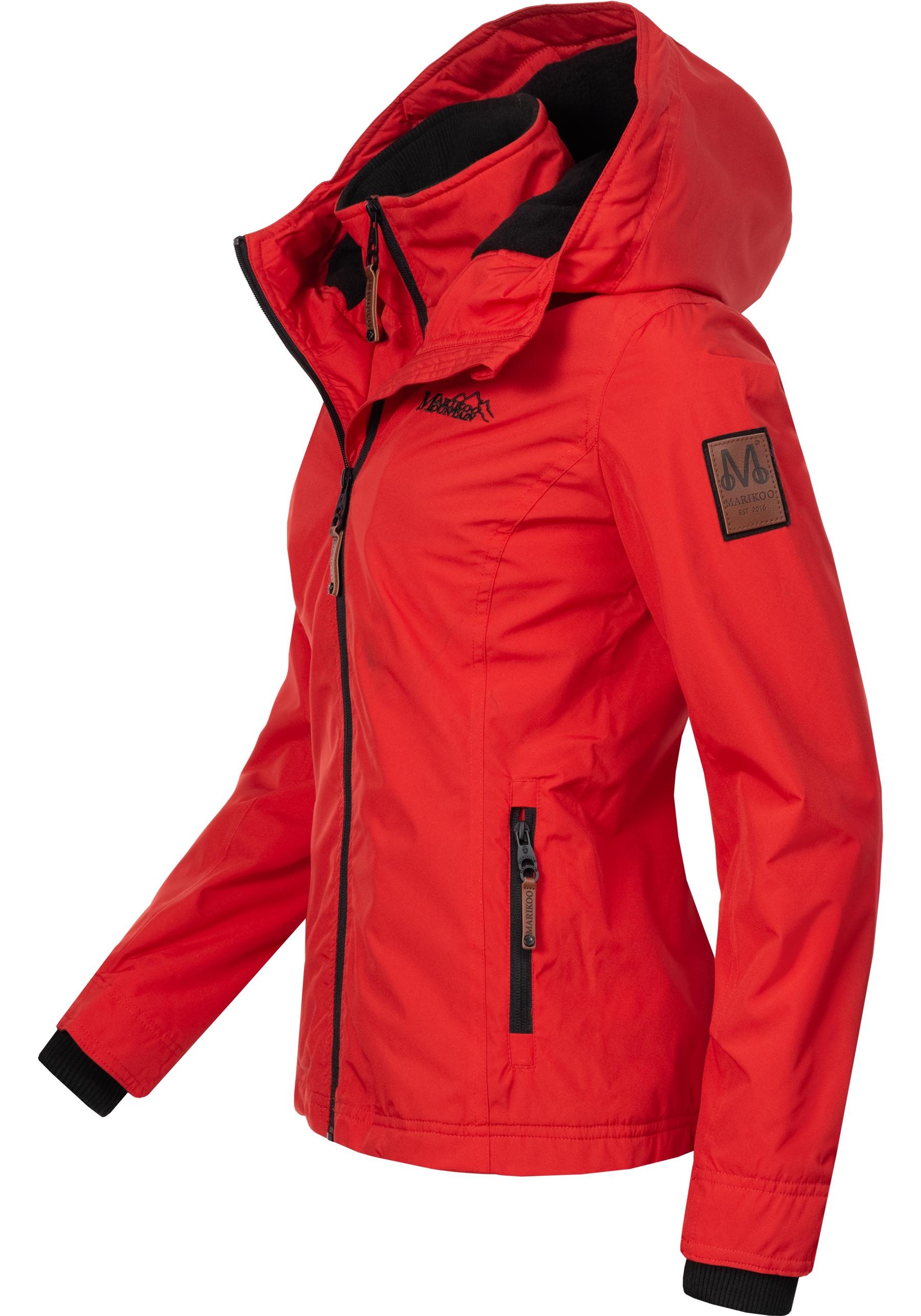 Marikoo Outdoorjacke »Erdbeere«, mit sportliche | kaufen mit online Kapuze BAUR Kapuze, Funktionsjacke