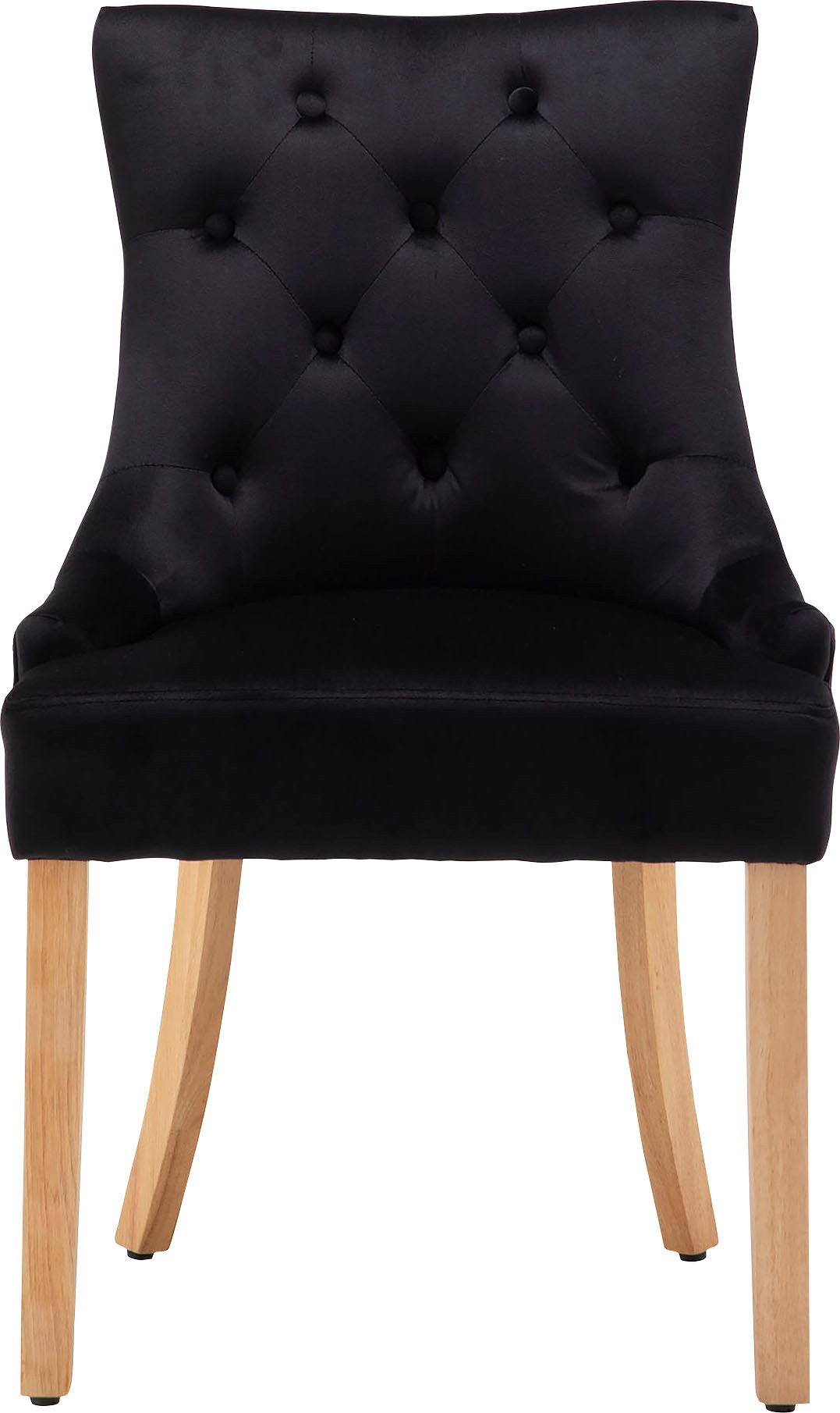 Möbilia 4-Fußstuhl "Doncaster" (Set) 2 Stk.mit Knopfheftung im Rücken günstig online kaufen