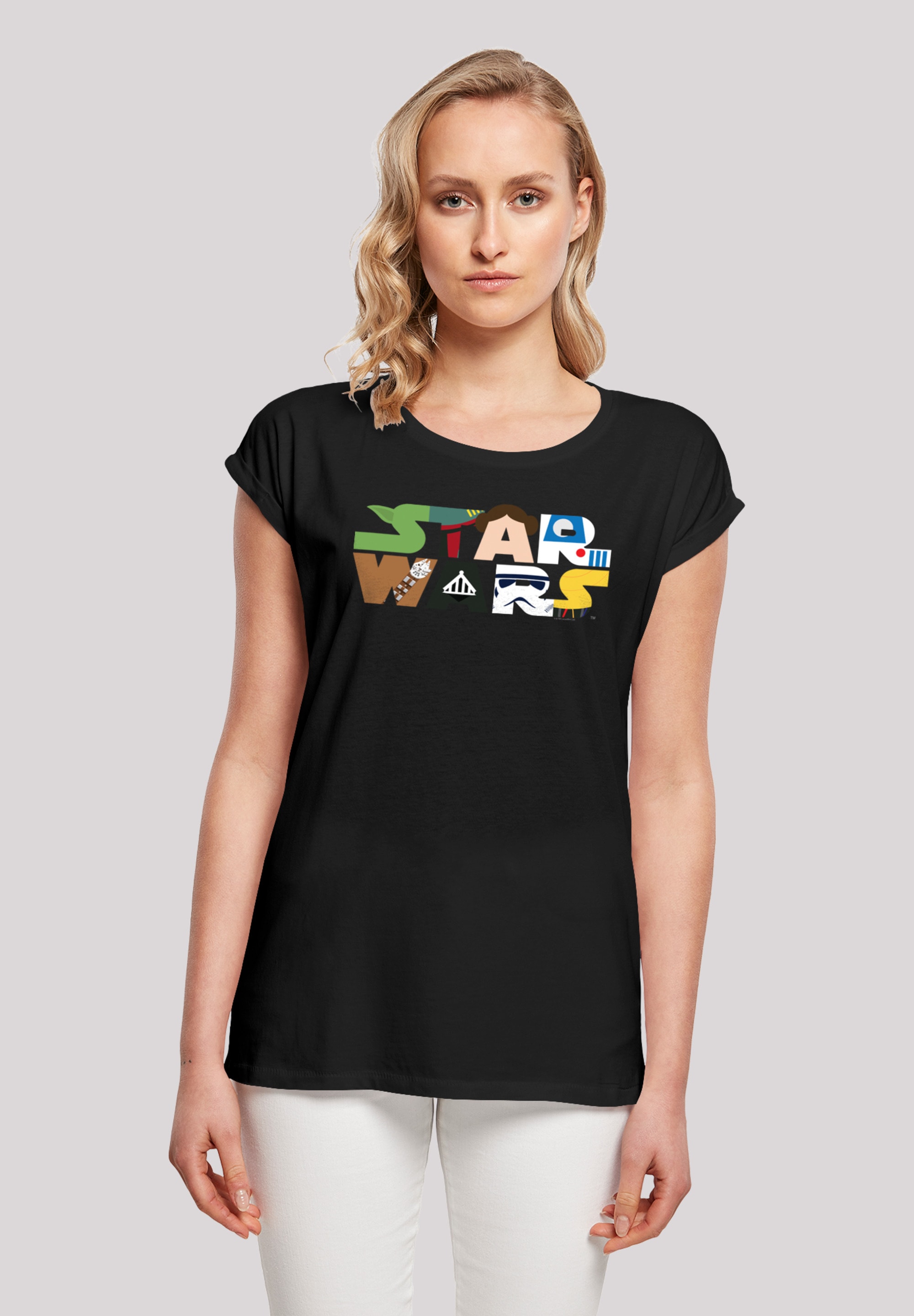 T-Shirt »Star Wars Character Logo«, Print