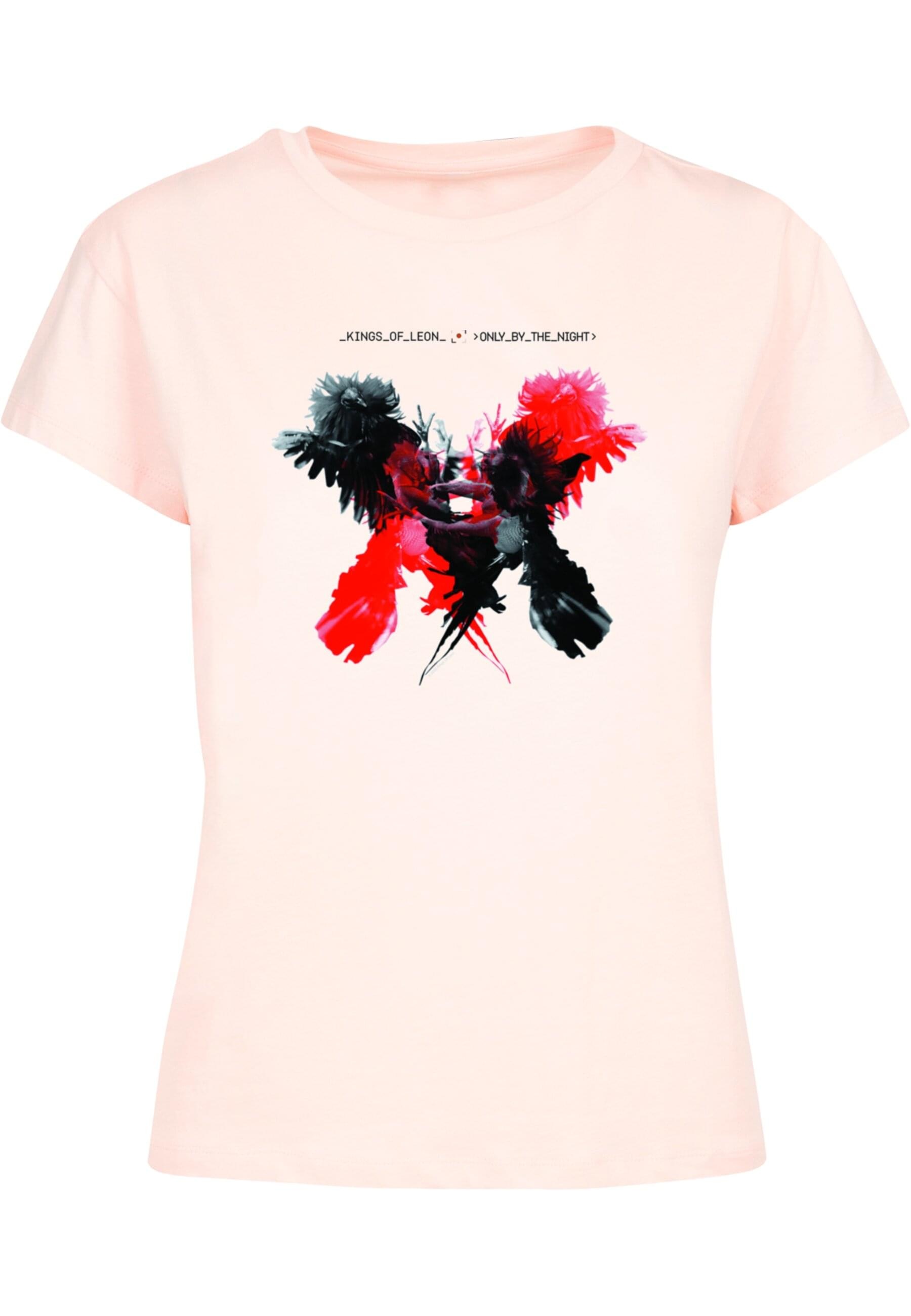 T-Shirt »Merchcode Damen Ladies Kings Of Leon - OBTN cover Box Tee«, (1 tlg.)