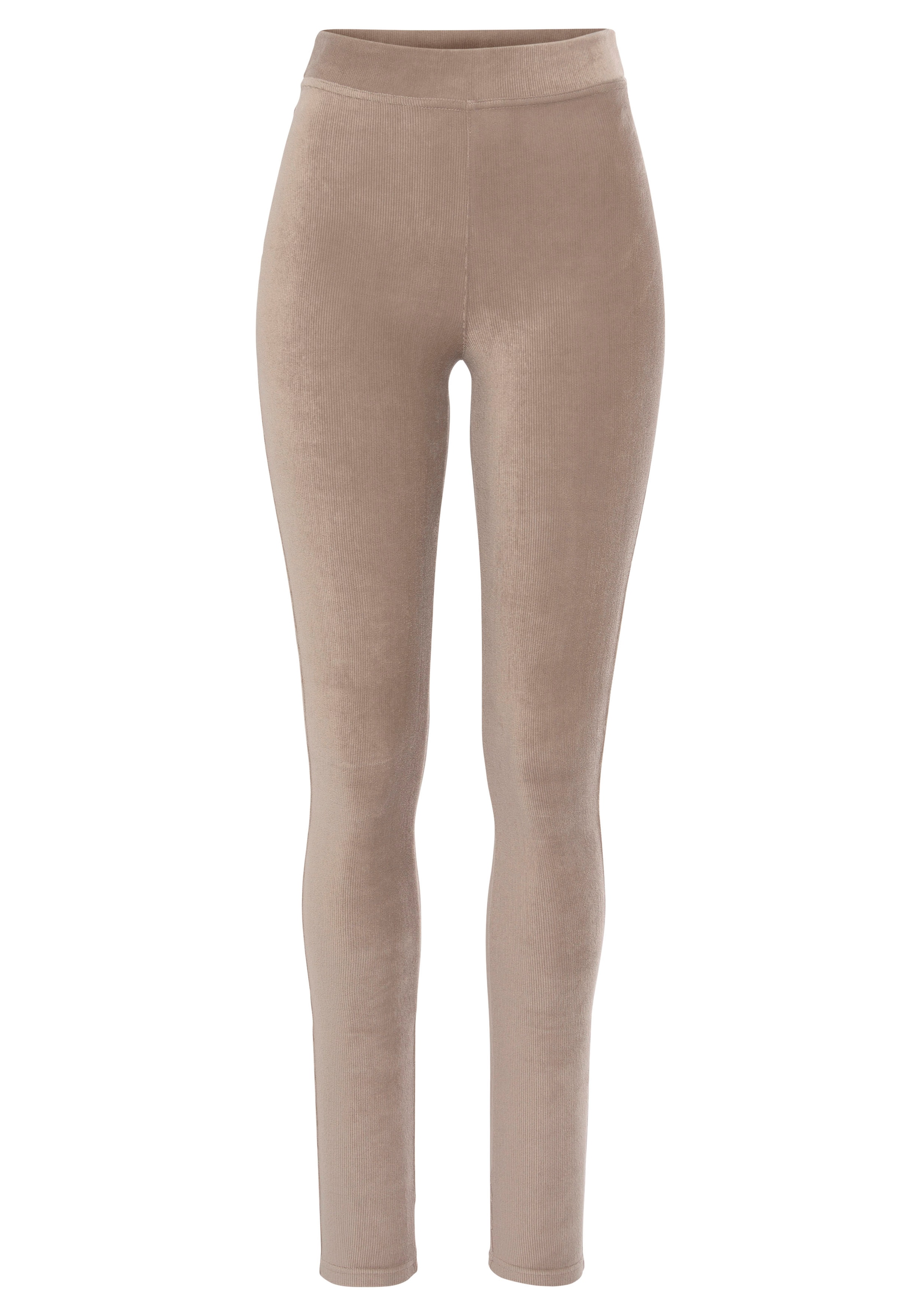 LASCANA Leggings, aus weichem Material in Cord-Optik, Loungewear für  bestellen