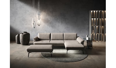 Ecksofa »himolla 9900«, (mit Hocker)