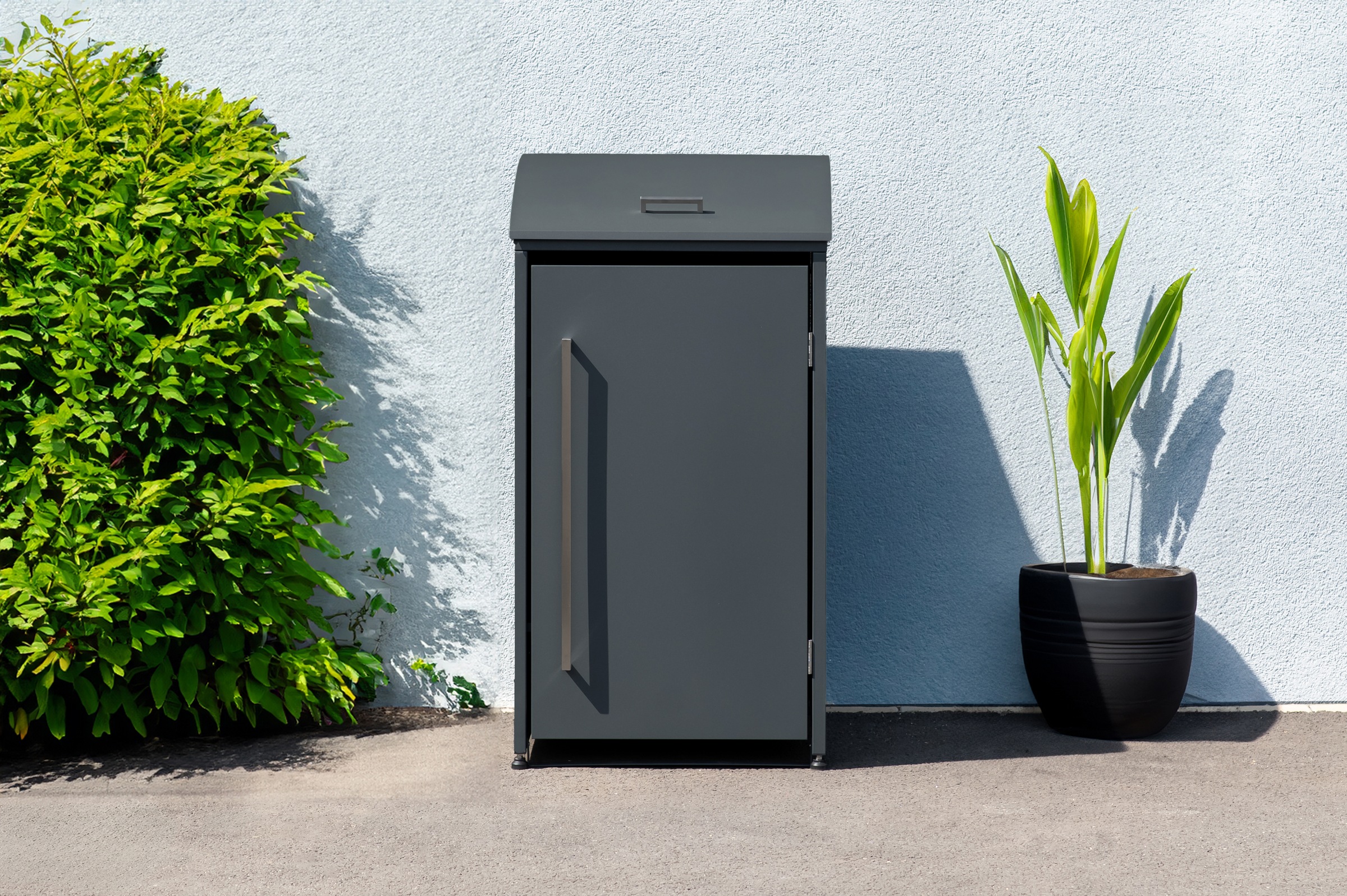 WESTMANN Mülltonnenbox »Moderna 1«, Platz für 1 Mülltonne 240 L, BxHxT: 72x83x135 cm