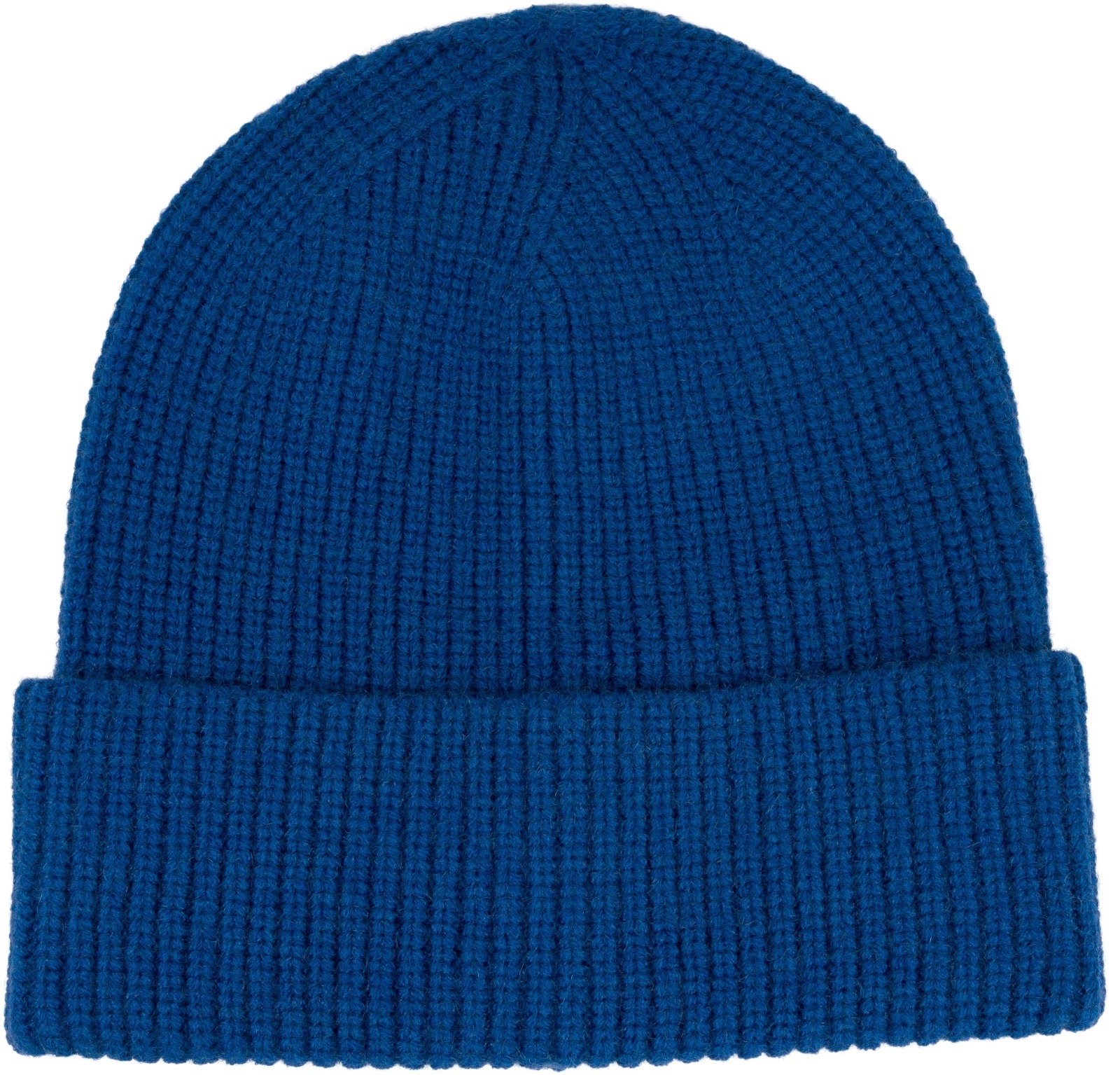 styleBREAKER Strickmütze »Feinstrick Beanie Mütze mit Krempe« 1 Stk.