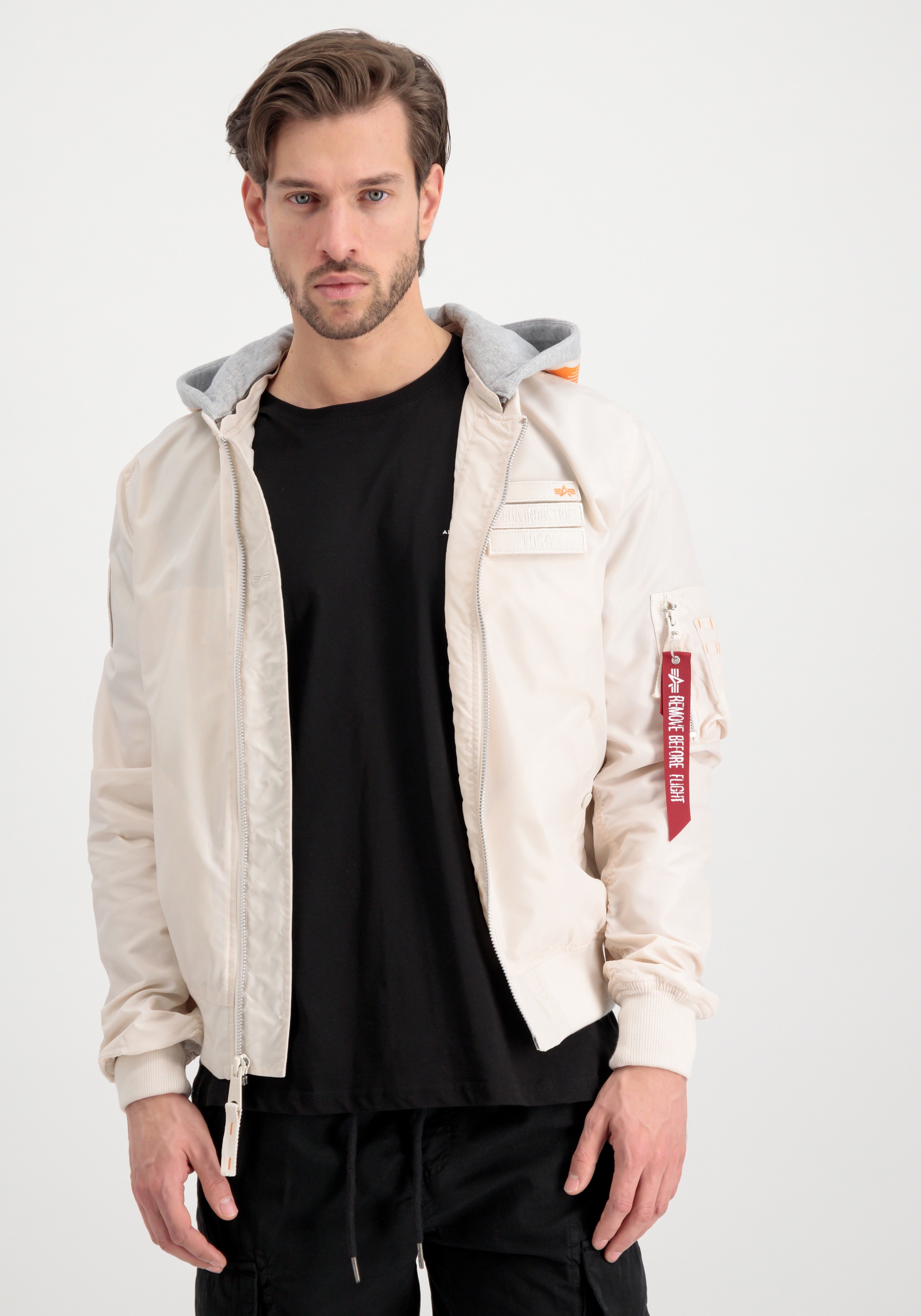 Alpha Industries Bomberjacke "MA-1 TT Hood Custom" günstig online kaufen