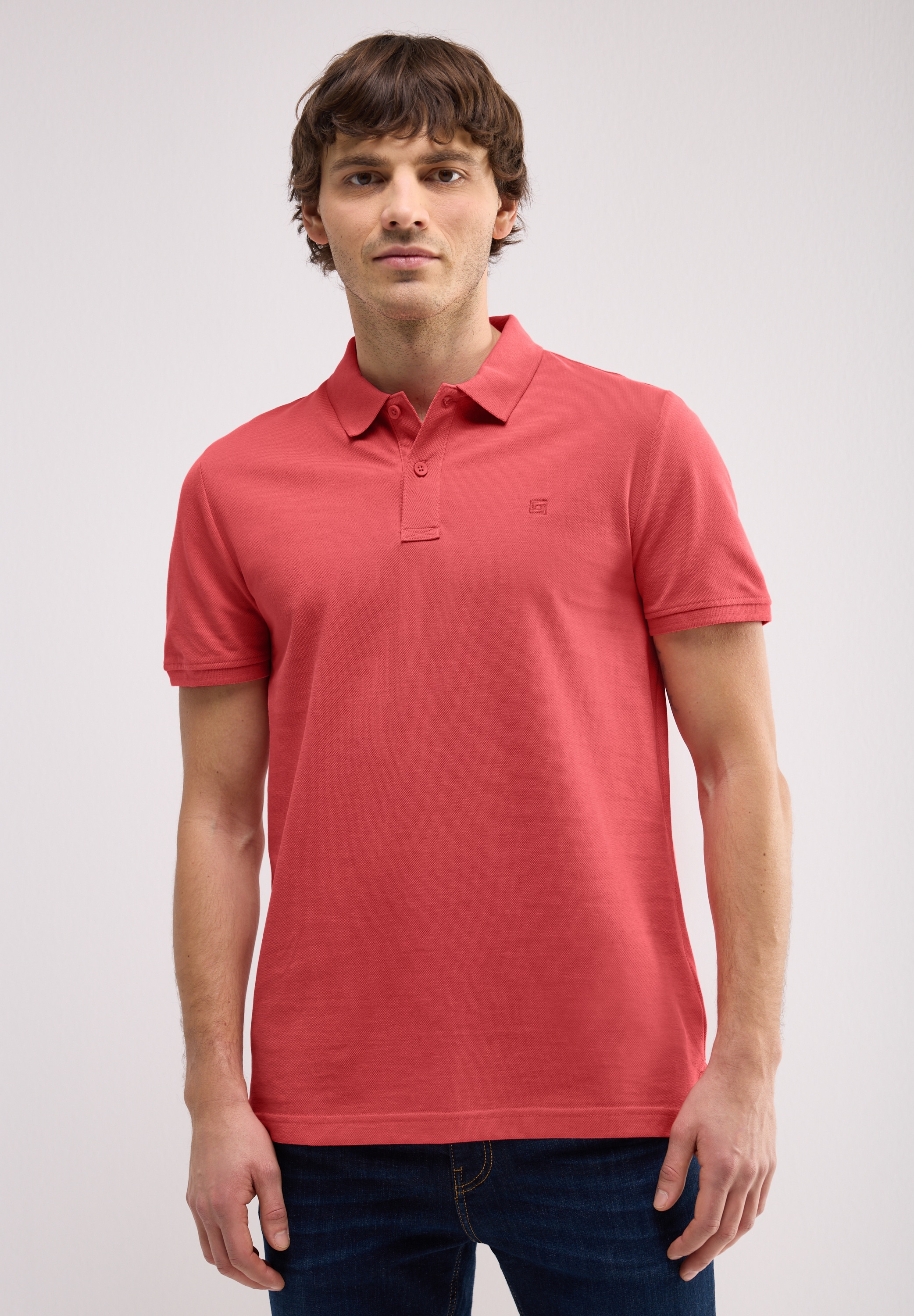 STREET ONE MEN Poloshirt, aus reiner Baumwolle günstig online kaufen