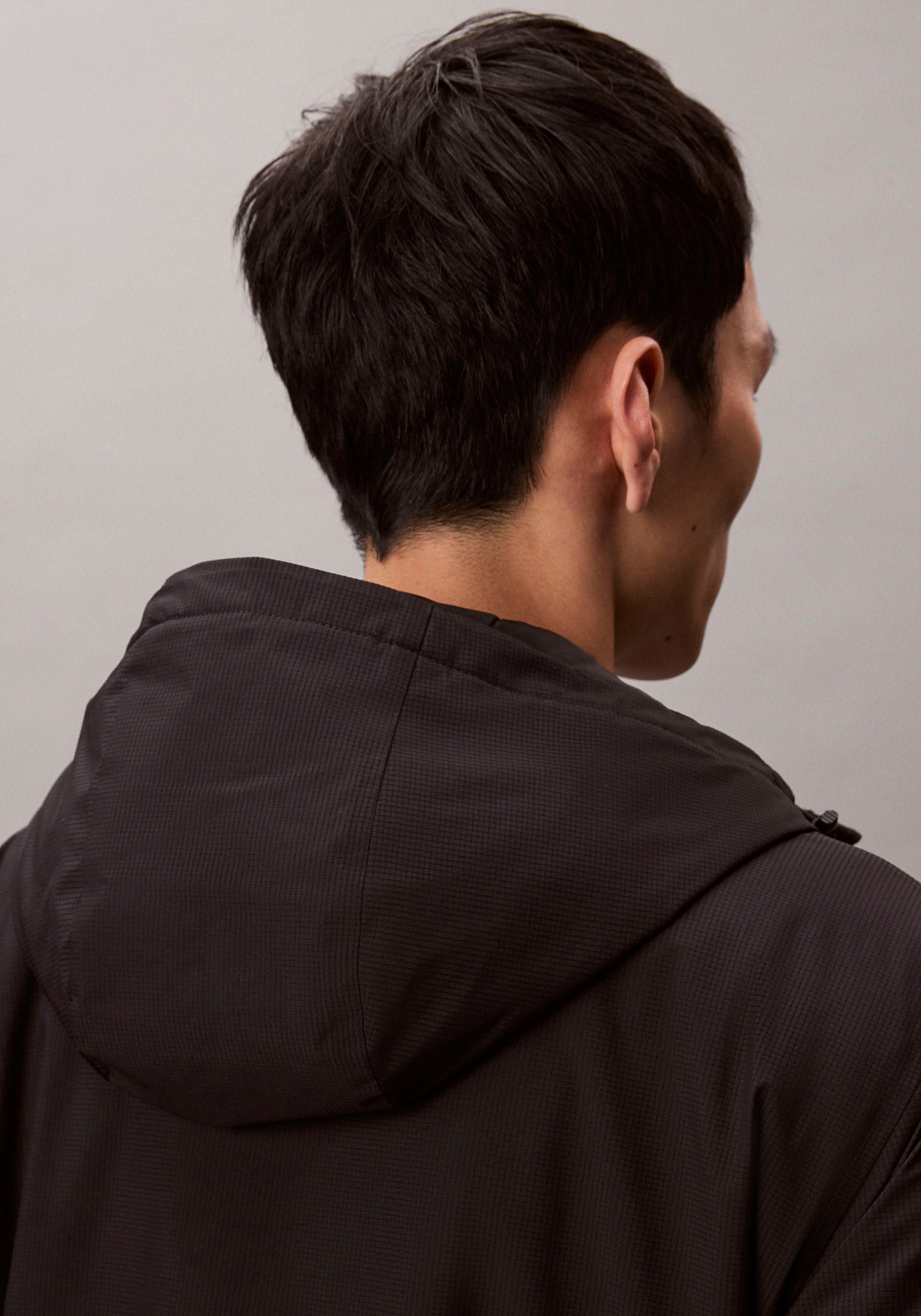 Calvin Klein Jeans Blouson mit Kapuze Regular Fit, verstellbare Kapuze