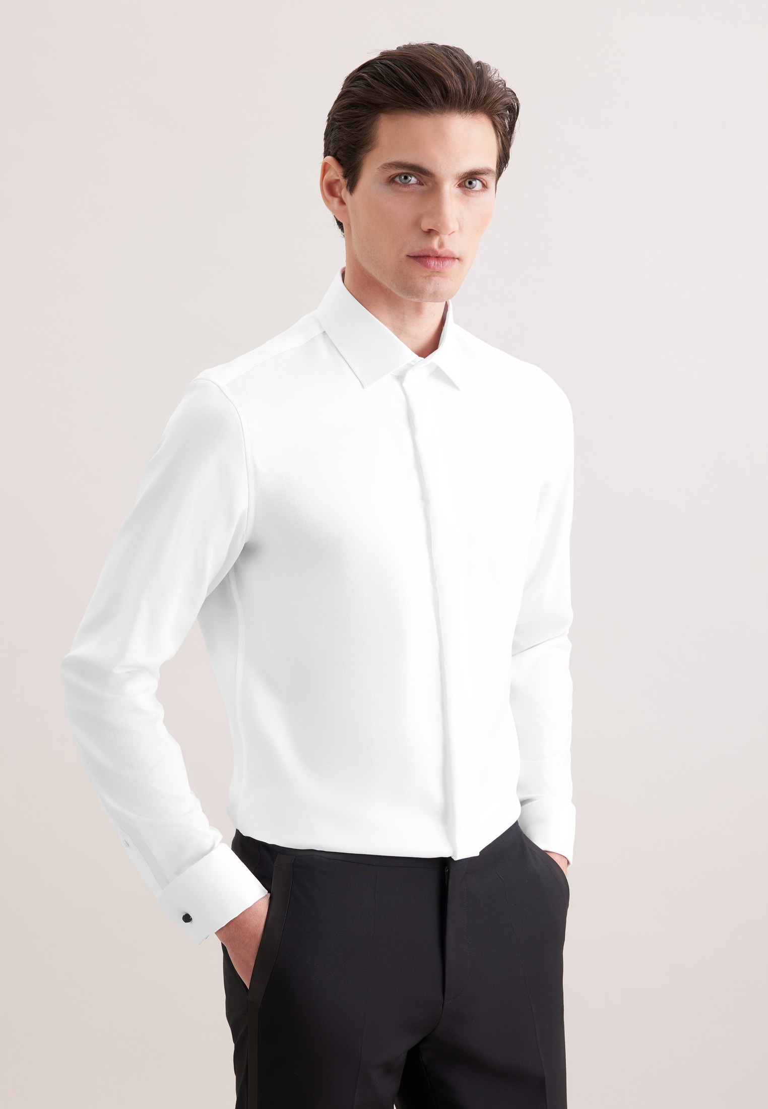 seidensticker Smokinghemd "Schwarze Rose" Gala Uni günstig online kaufen