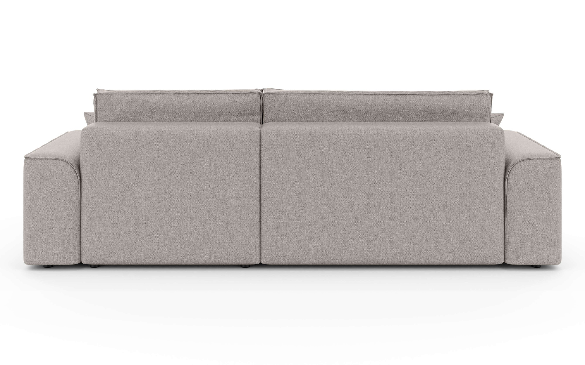 Home affaire Ecksofa »Santenay mit Bettfunktion und Bettkasten, Maße: B/T/H 266/164/90 cm«, L-Form mit Wellenfederung, Schlaffläche: 140x213 cm, auch in Cord