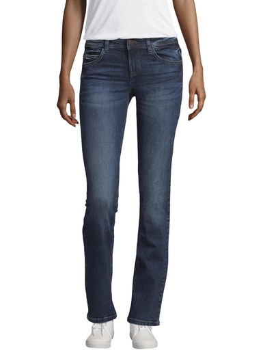 Straight-Jeans, in gerader "Straight" 5-Pocket-Form
