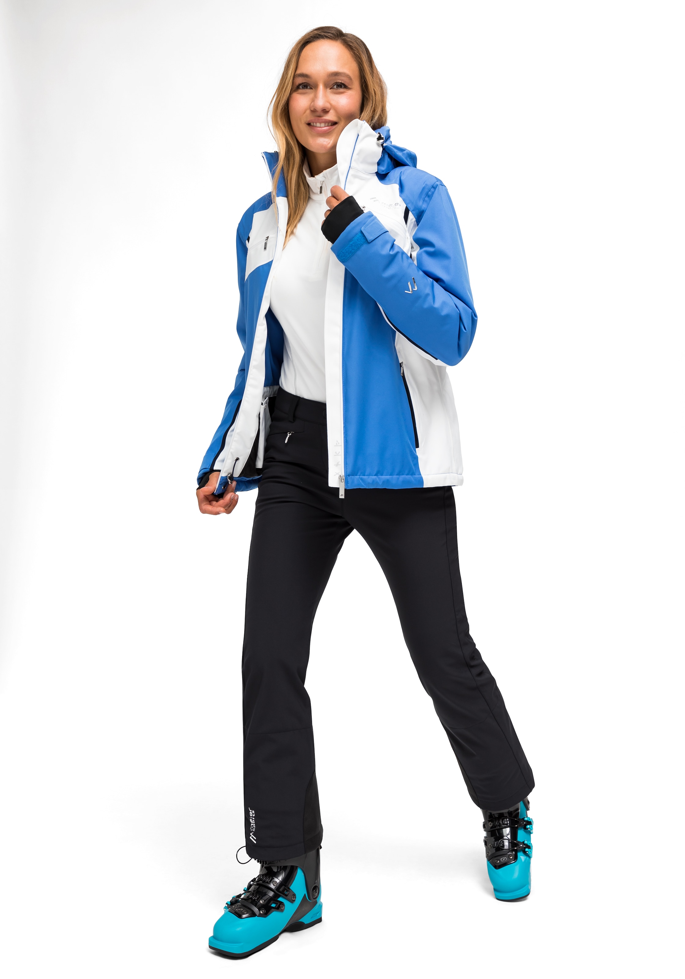 Maier Sports Skihose »Mary«, Eng geschnittene Softshellhose in femininer, sportlicher Silhouette
