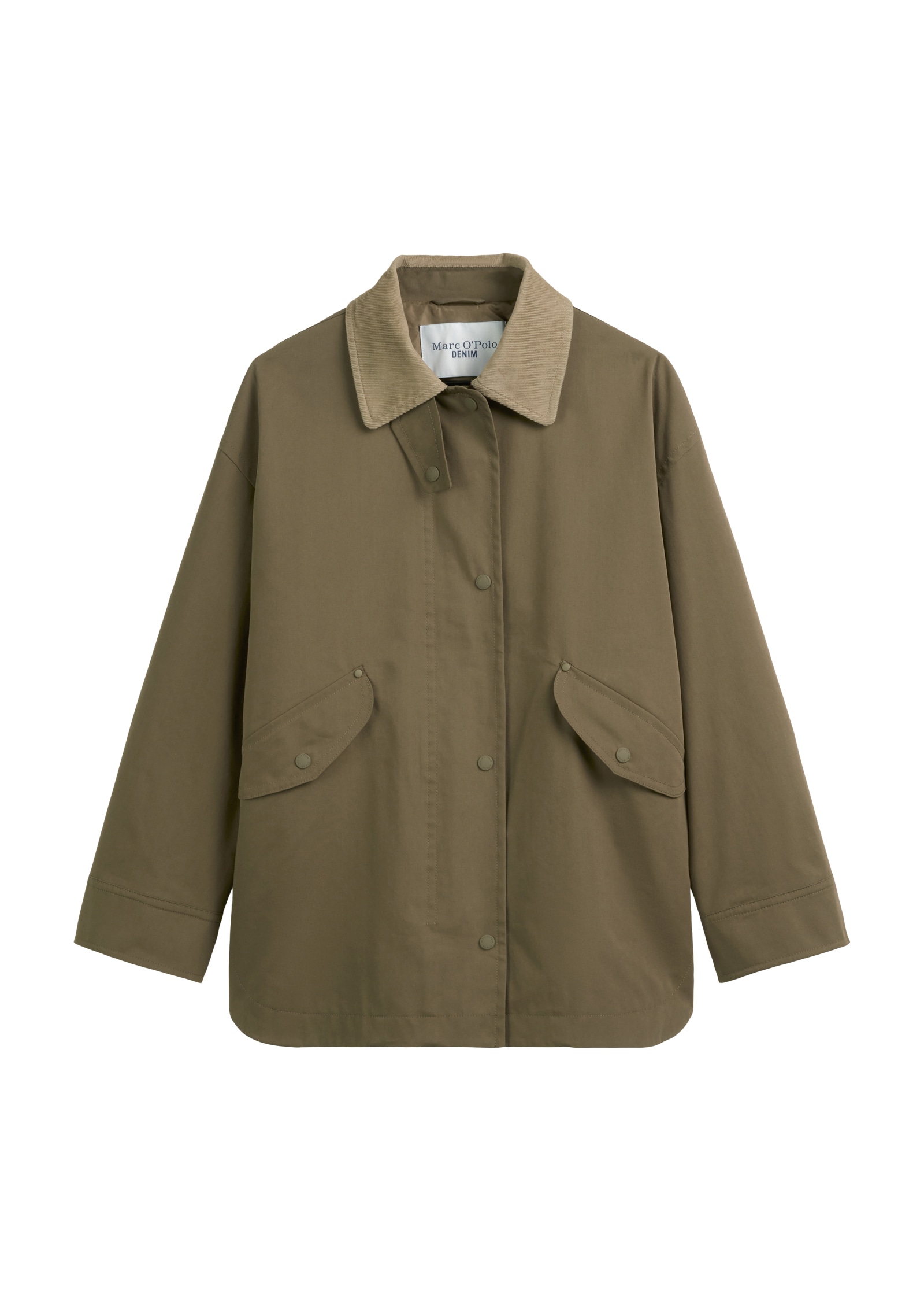 Marc O'Polo DENIM Langjacke, mit Corddetails