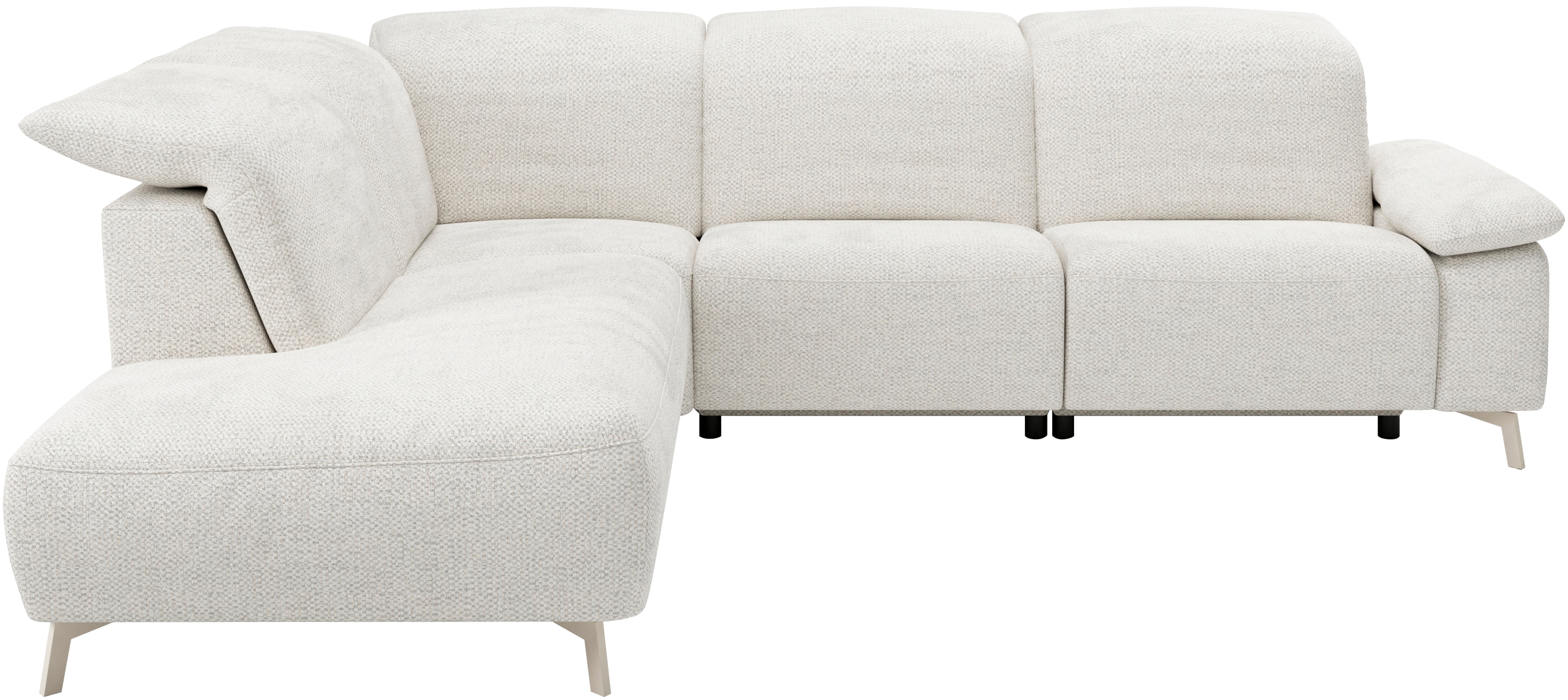 Musterring Ecksofa "MR 370, intelligenter Komfort im modernen Design" Optionale Relaxfunktion, flexible Kopfteile & klappbare Armlehnen