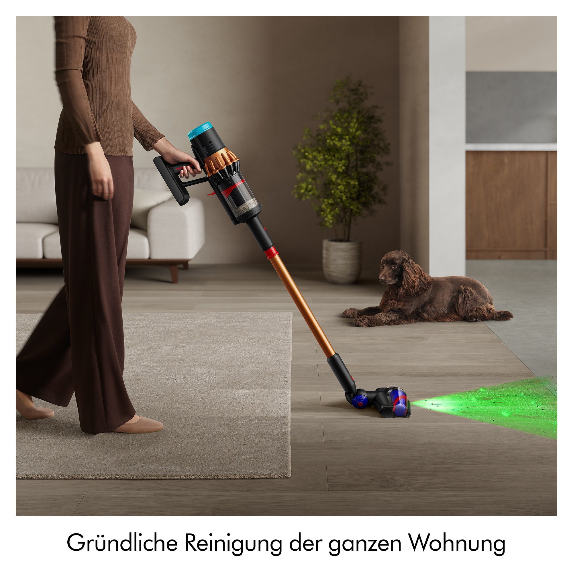 DYSON Akku-Hand-und Stielstaubsauger »V16 (DS60) Piston Animal Submarine™, 900W, bis zu 70 Minuten Laufzeit«