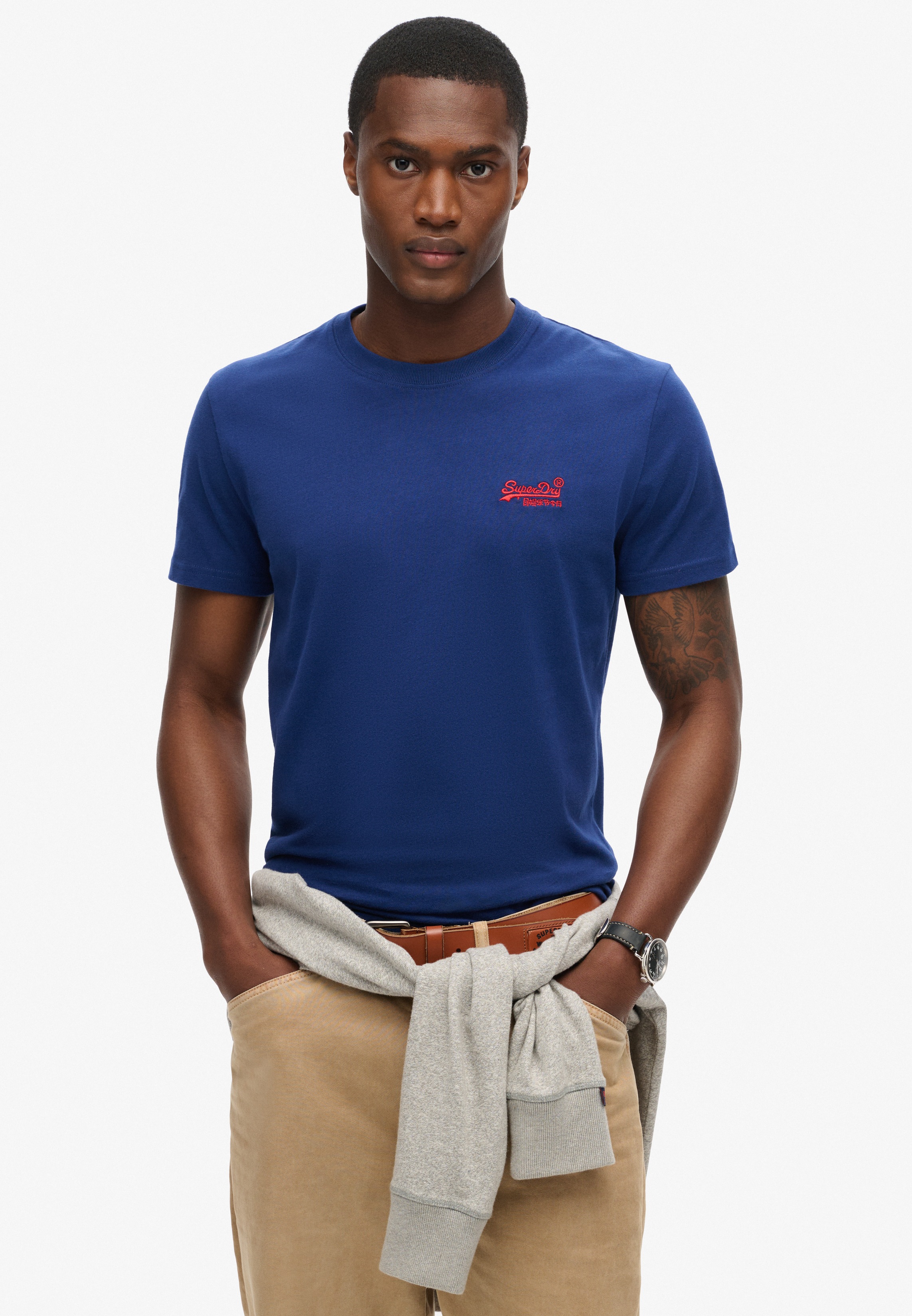 Thumbnail - Superdry Rundhalsshirt "ESSENTIAL LOGO EMB TEE"