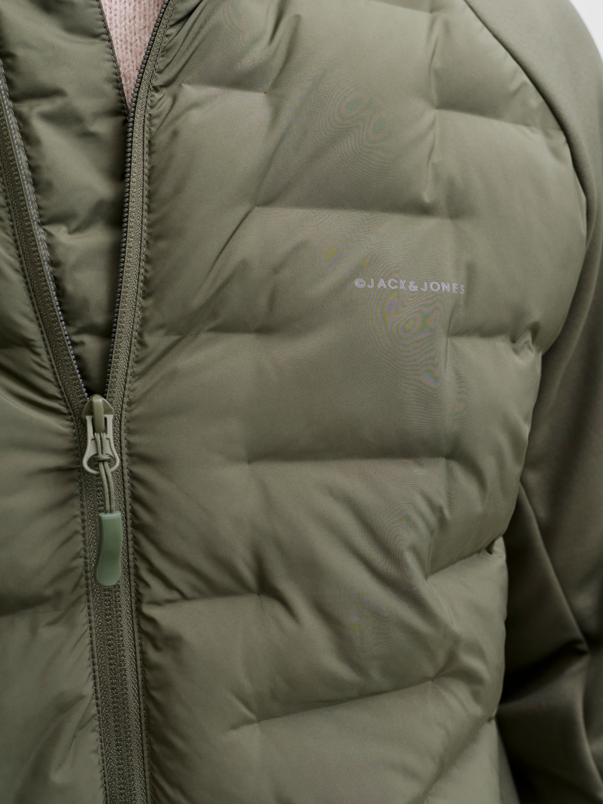 Jack & Jones Steppjacke »JJEPERFECT HYBRID JACKET NOOS« mit Kapuze mit Kapuze