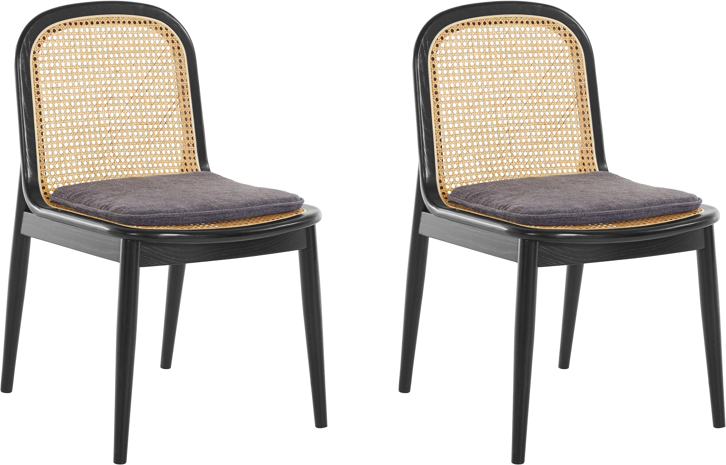 LeGer Home by Lena Gercke Esszimmerstuhl "Lina, 2er-Set, Massivholz" (Set) günstig online kaufen