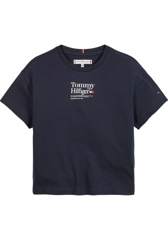 Tommy Hilfiger T-Shirt »TIMELESS TOMMY TEE S/S«, mit kurzen Ärmeln kaufen