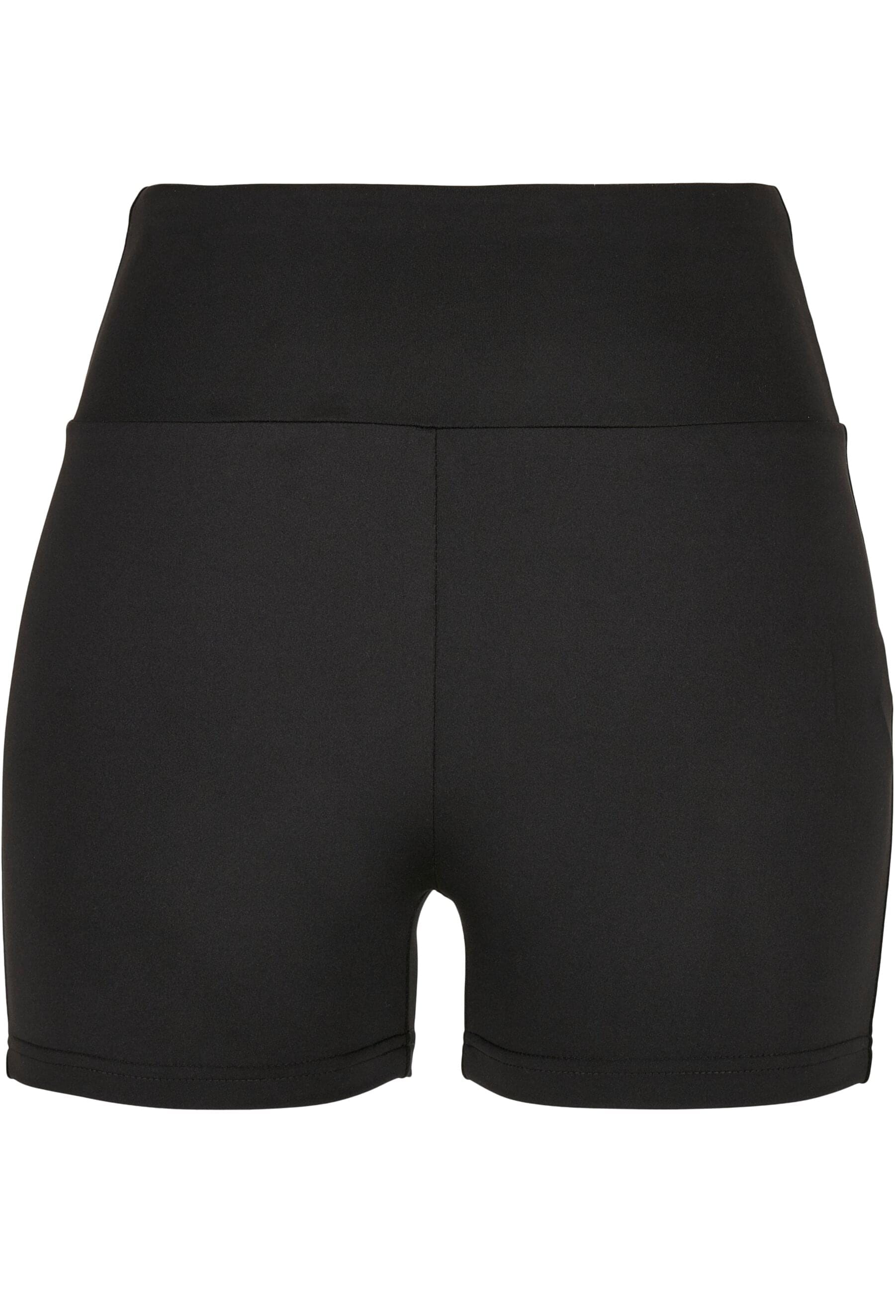 Stoffhose »Urban Classics Damen Ladies High Waist Short Cycle Hot Pants«, (1 tlg.)