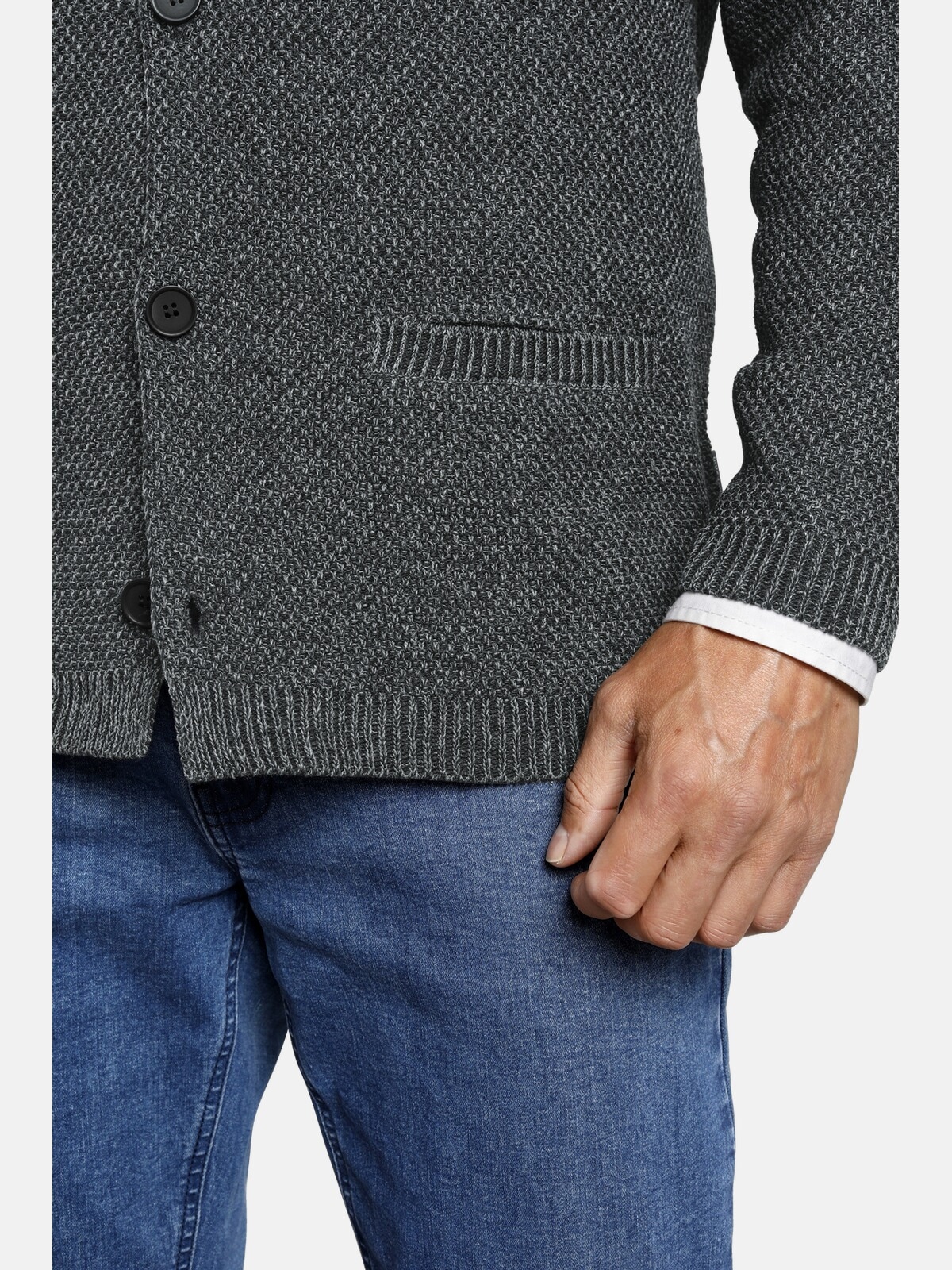 Jan Vanderstorm Strickjacke »Strickjacke ASGER«