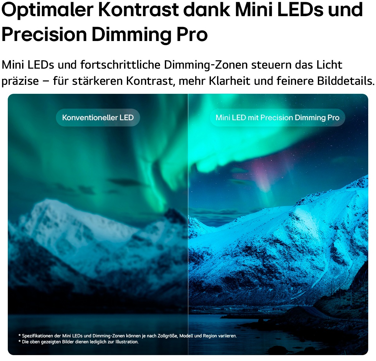 LG QNED-Fernseher »100QNED87B6« 253 cm/100 ″ Smart-TV